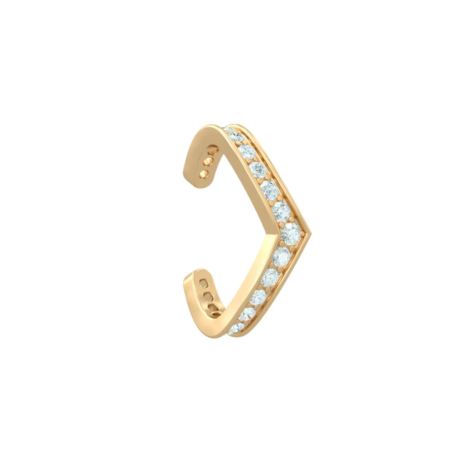 Verve Diamond Ear Cuff - YG DXBS5652