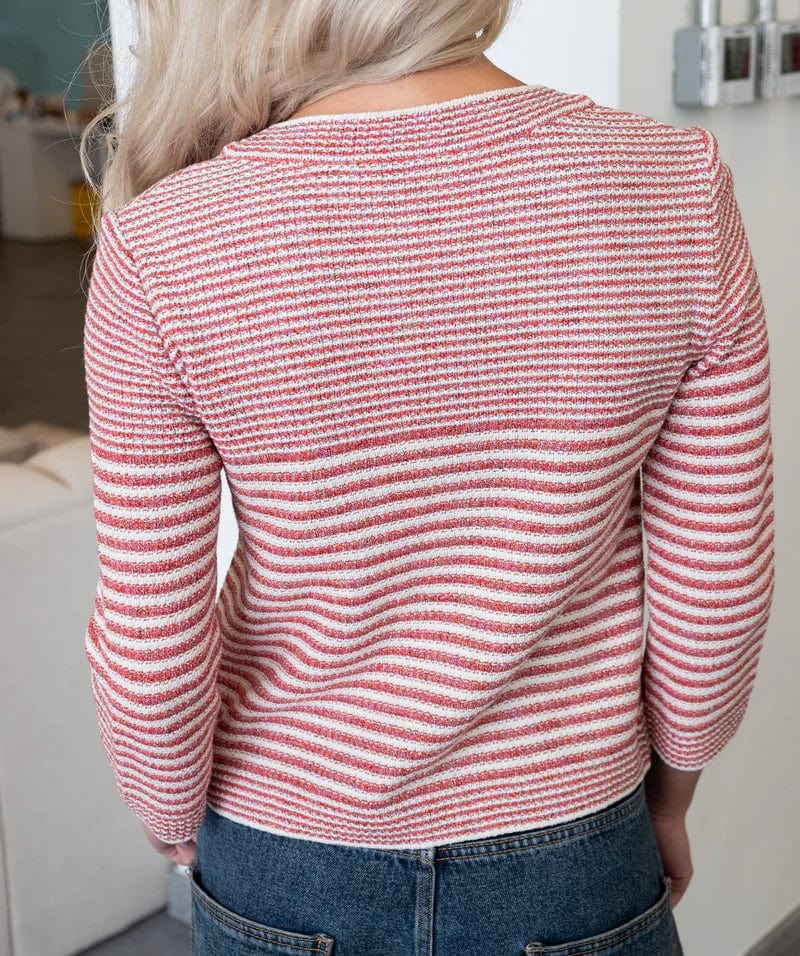 Chanel Chanel Red & White Blazer RJC4511