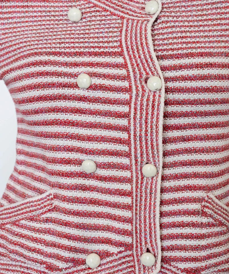 Chanel Chanel Red & White Blazer RJC4511
