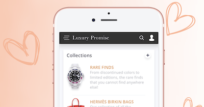 Luxury Promise is the first to introduce artificial intelligence in to the luxury industry.