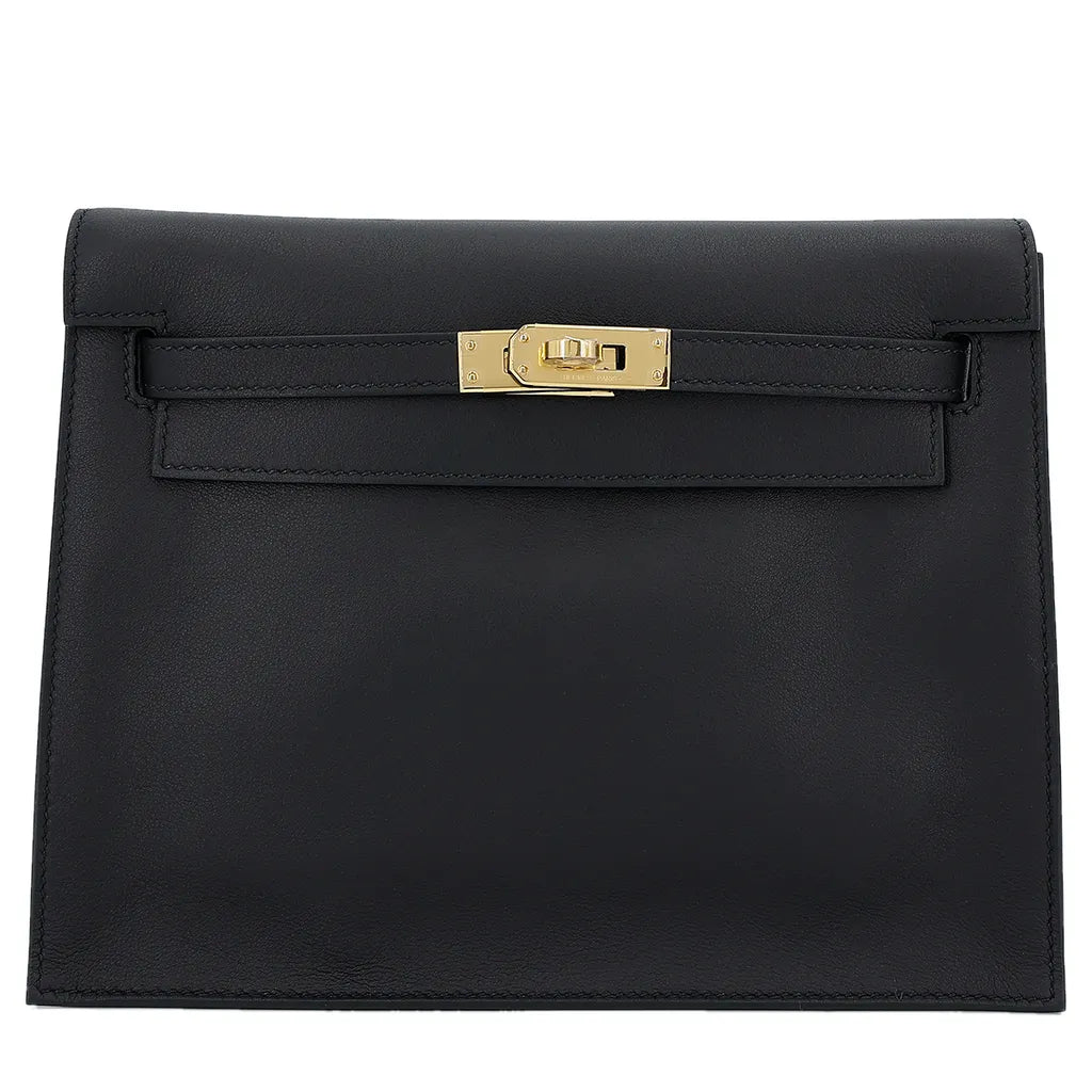 Hermes Kelly Danse Black Swift GHW #B SKCB-116355