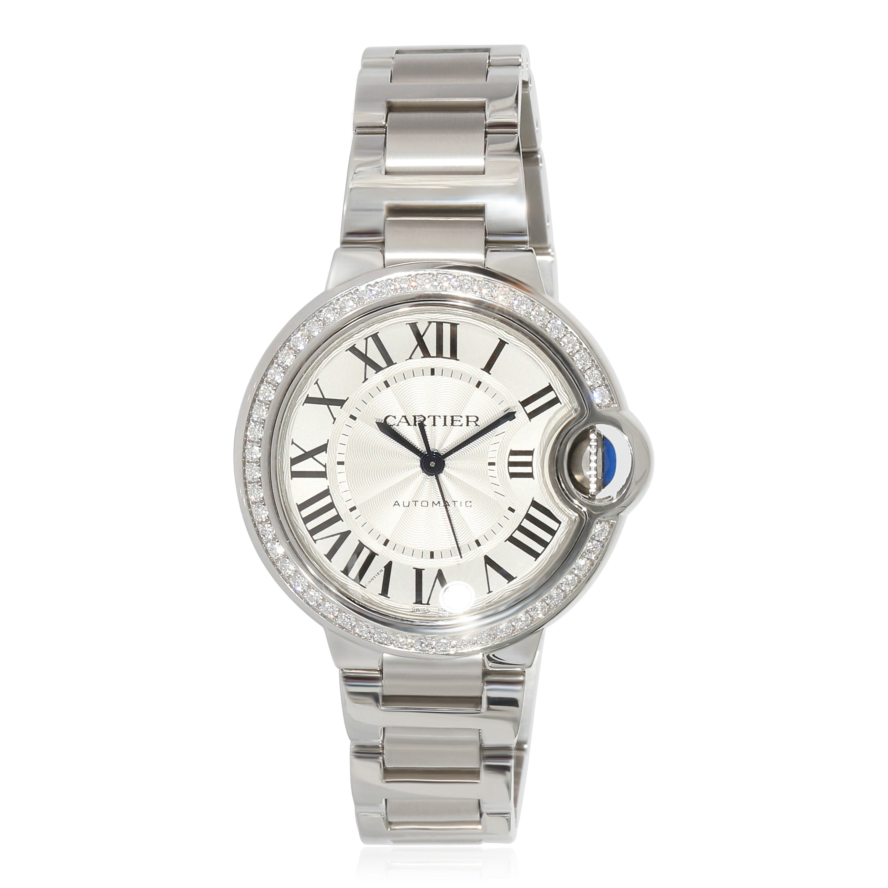 Ballon Bleu de Cartier W4BB0023 Women's Watch in  Stainless Steel