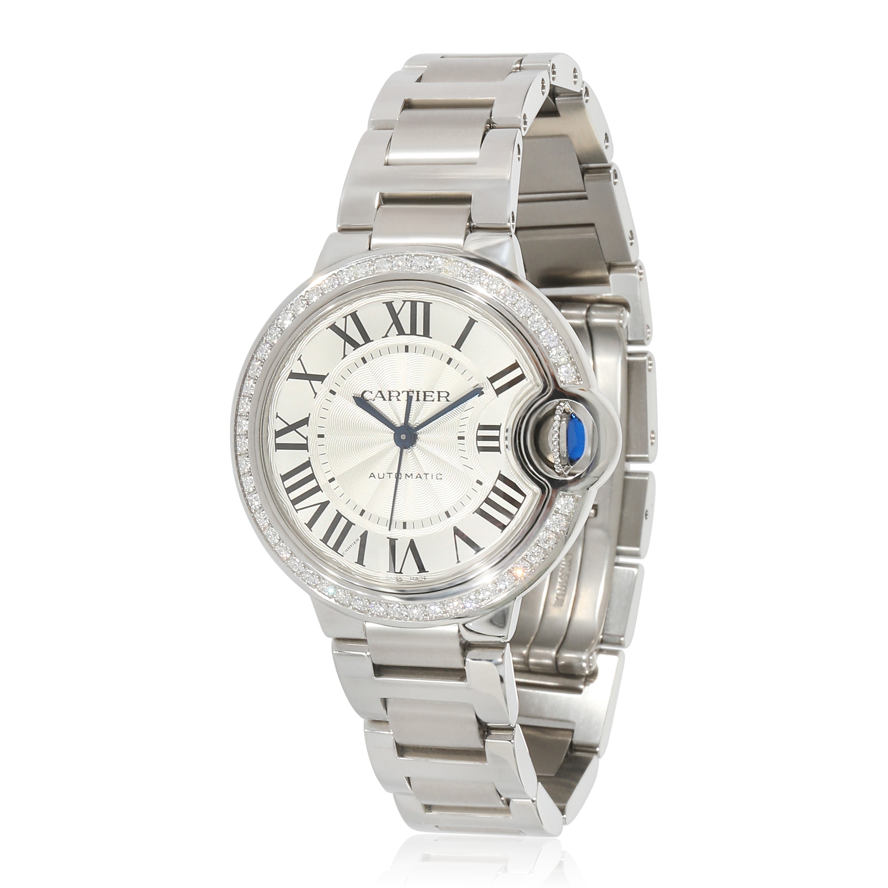 Ballon Bleu de Cartier W4BB0023 Women's Watch in  Stainless Steel