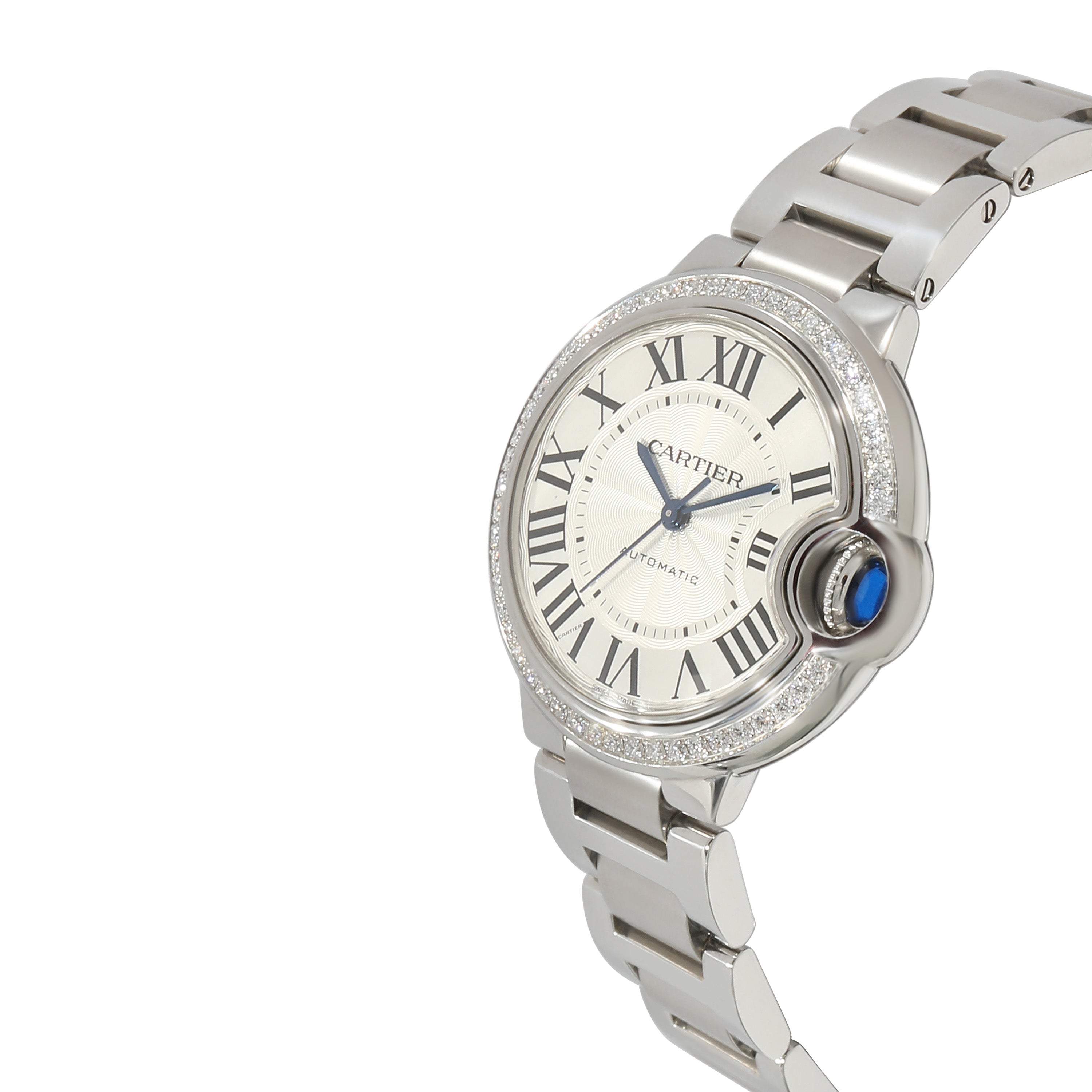 Ballon Bleu de Cartier W4BB0023 Women's Watch in  Stainless Steel