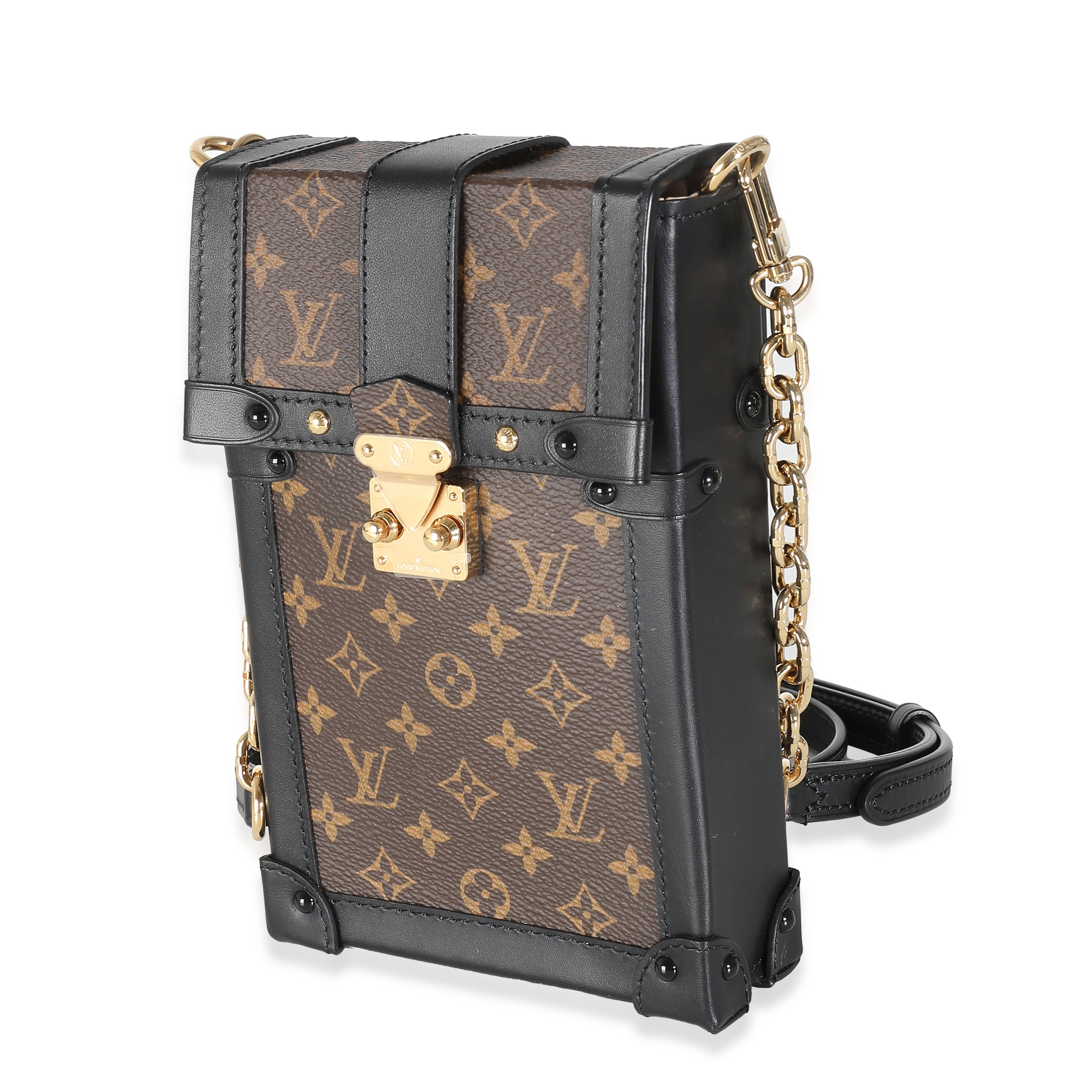 Monogram Canvas Vertical Trunk Pochette