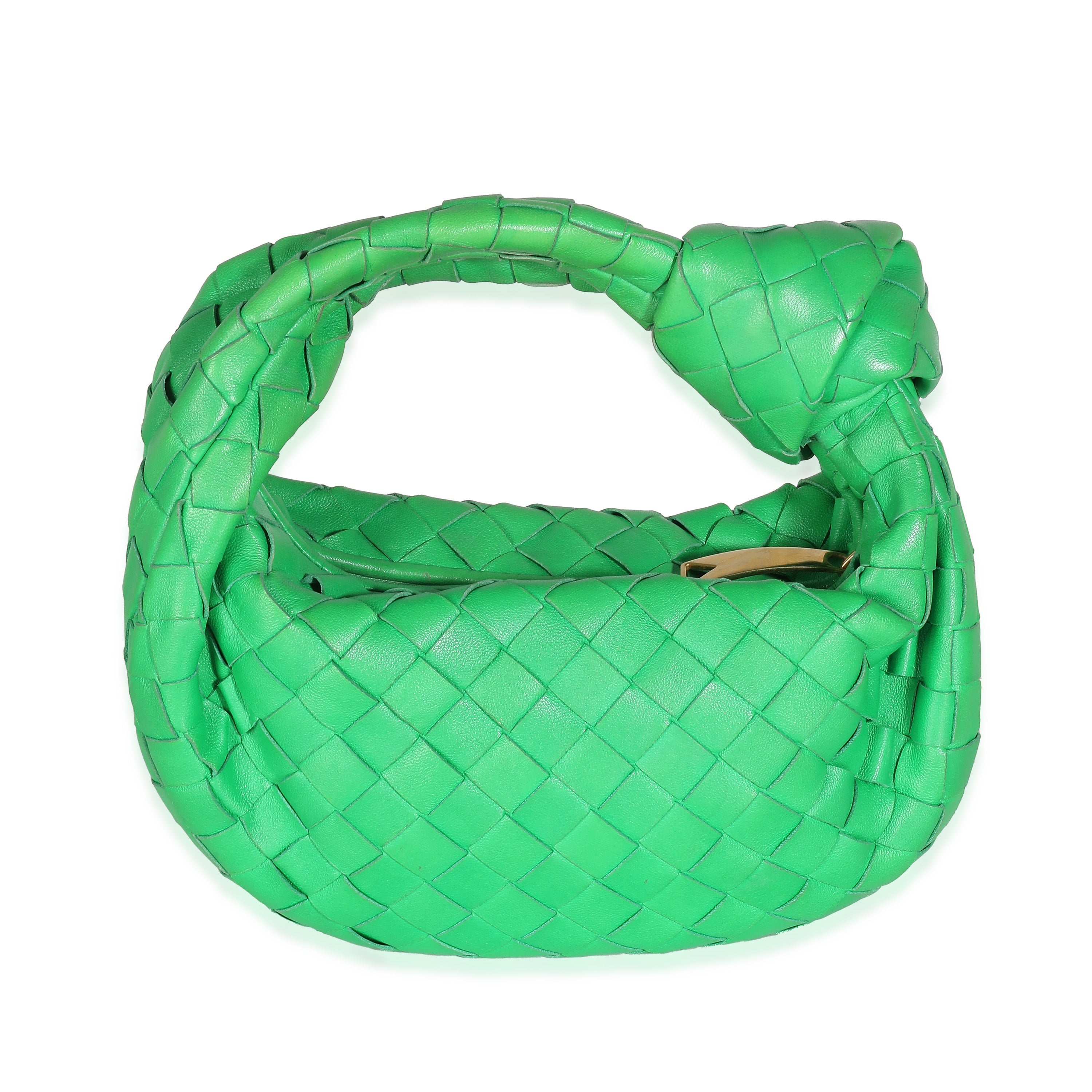 Bottega Veneta Parakeet Nappa Intrecciato Mini Jodie