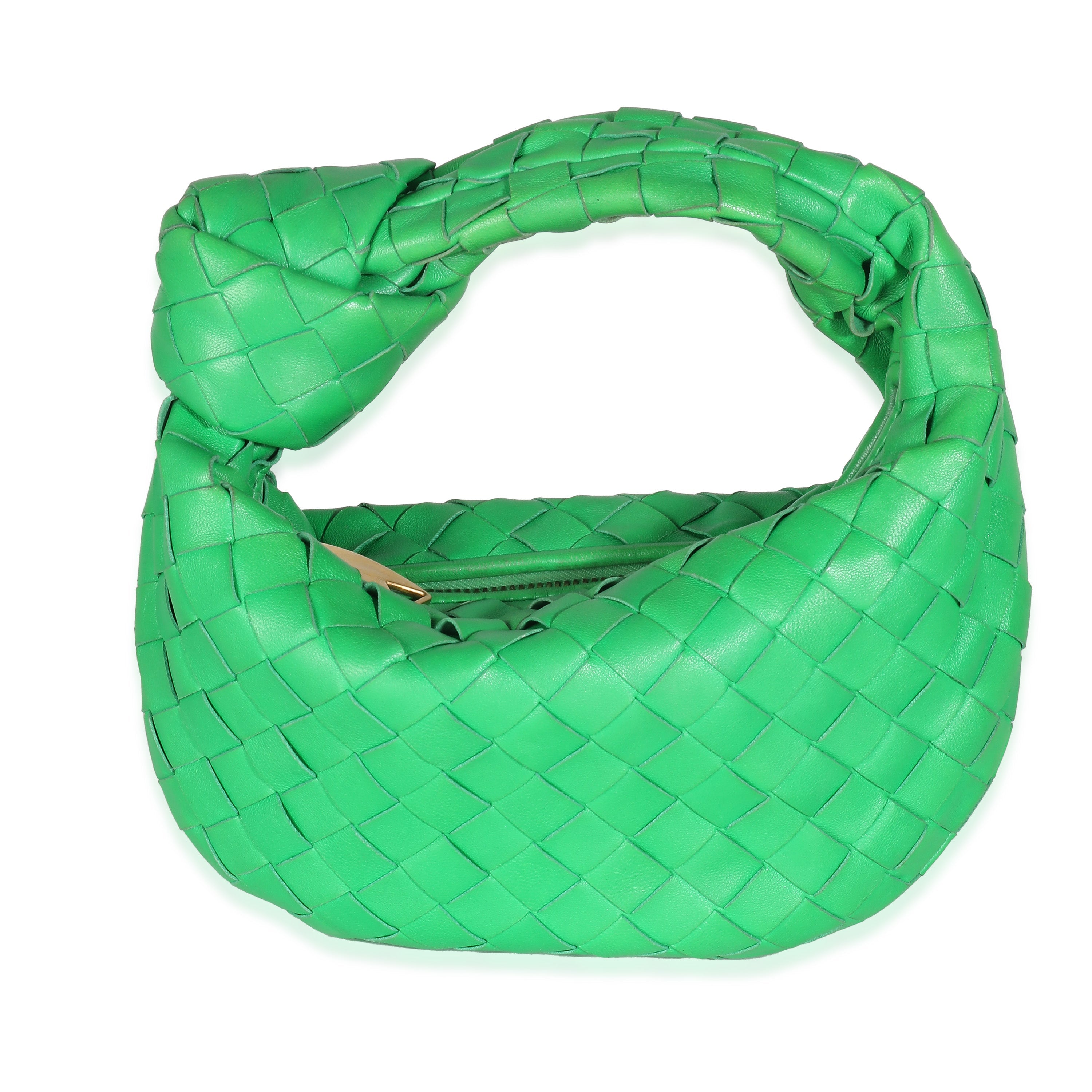 Bottega Veneta Parakeet Nappa Intrecciato Mini Jodie