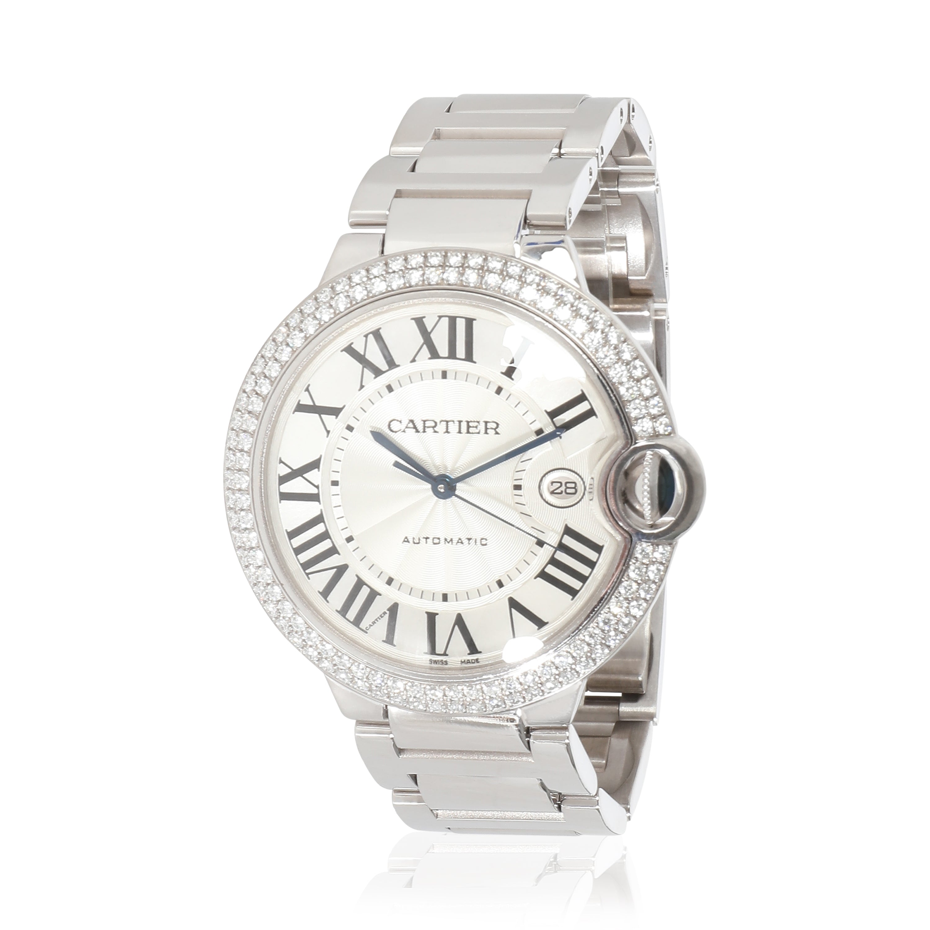 Ballon Bleu de Cartier WE9009Z3 Unisex Watch in 18kt White Gold