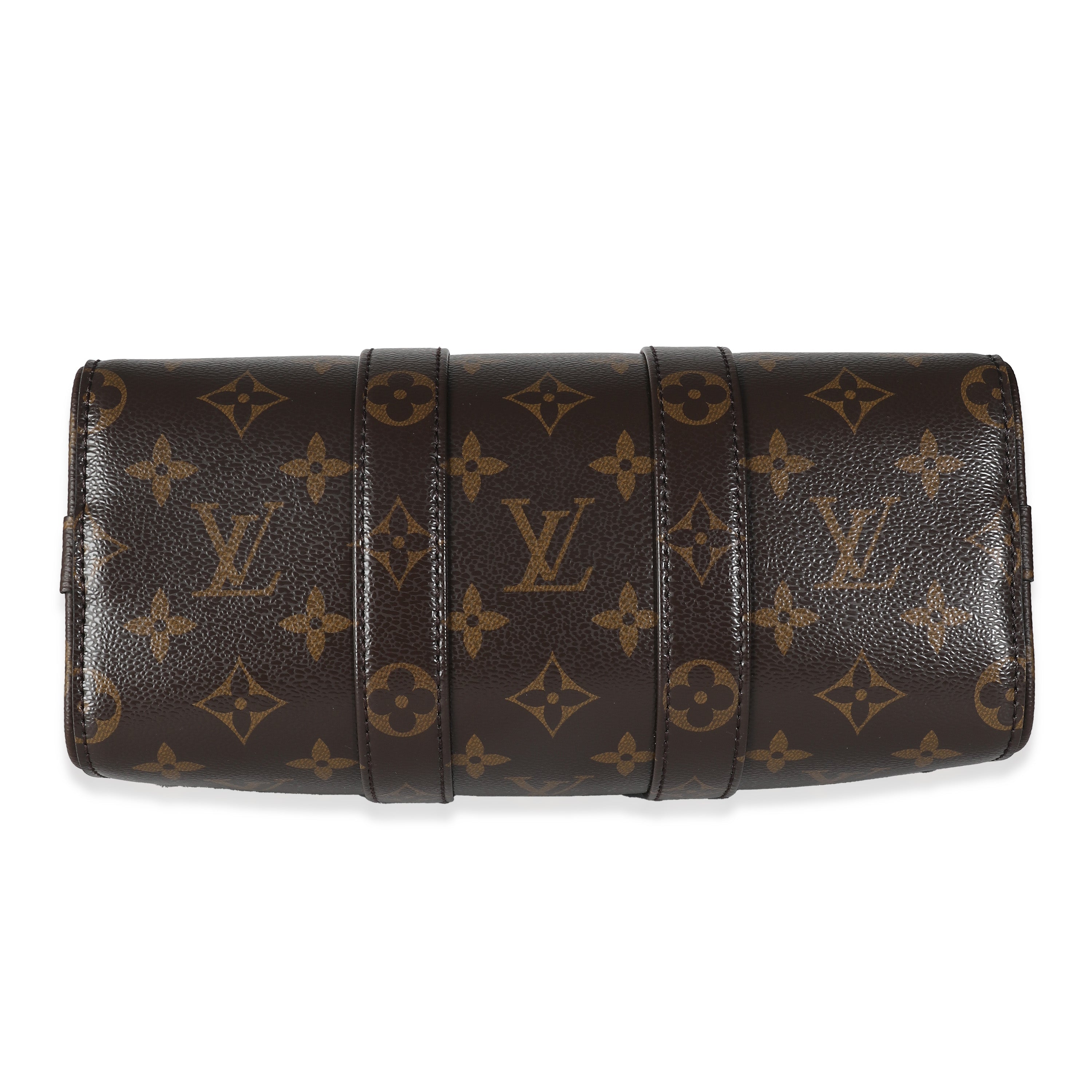 Monogram Canvas Metallic Nebula Keepall Bandouliere 25