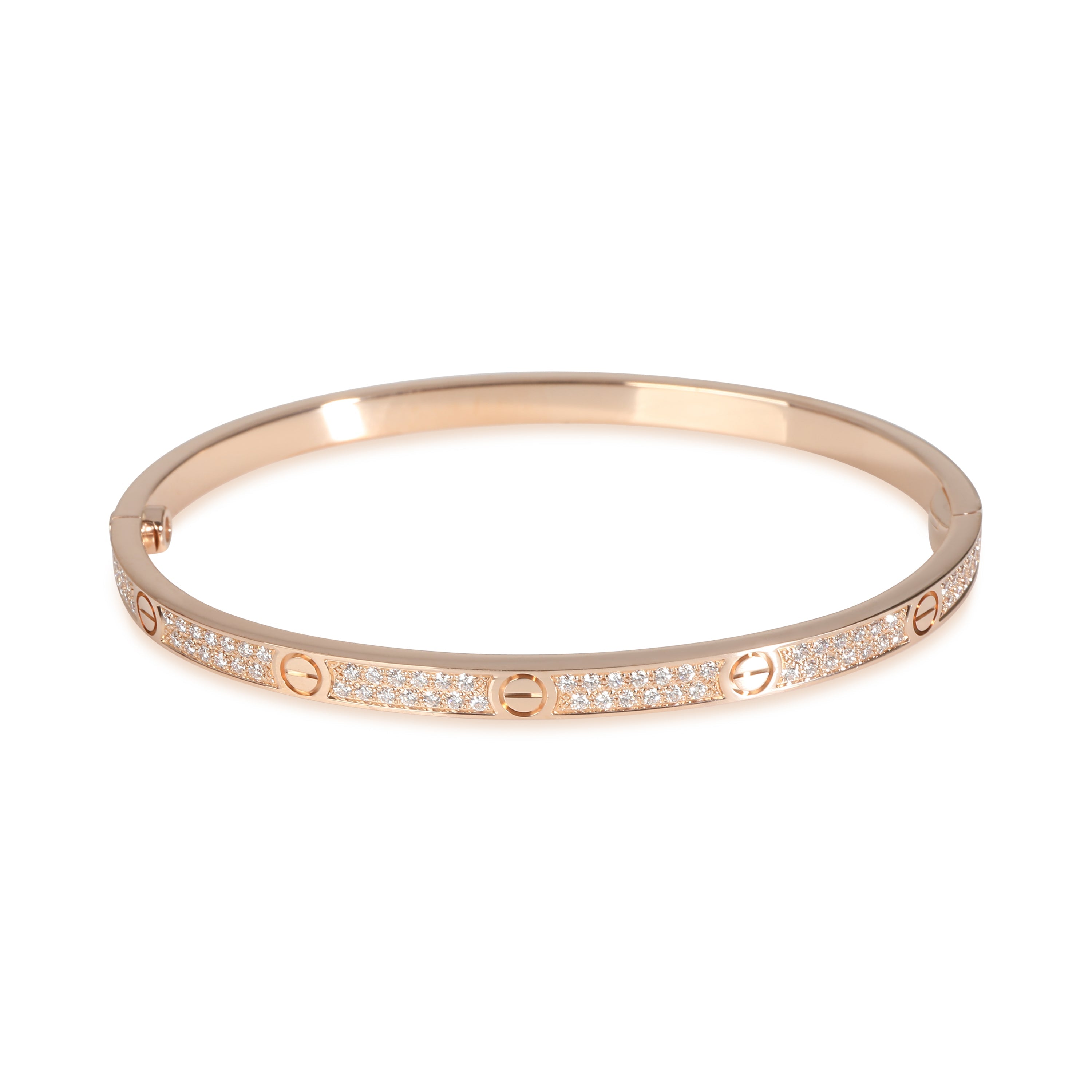 Love Bracelet, Small Model, Diamonds (Rose Gold)