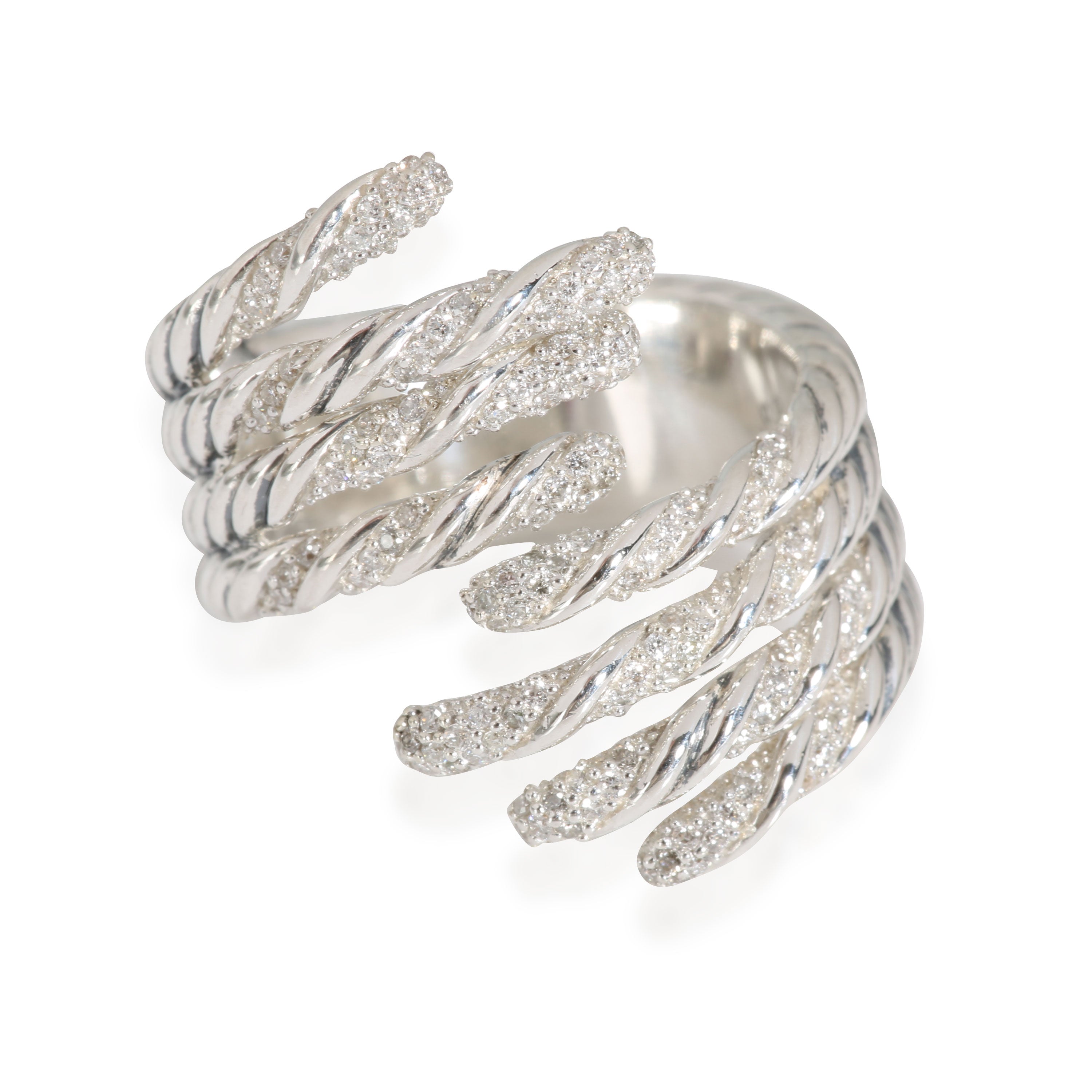 Willow Ring in  Sterling Silver 0.48 CTW