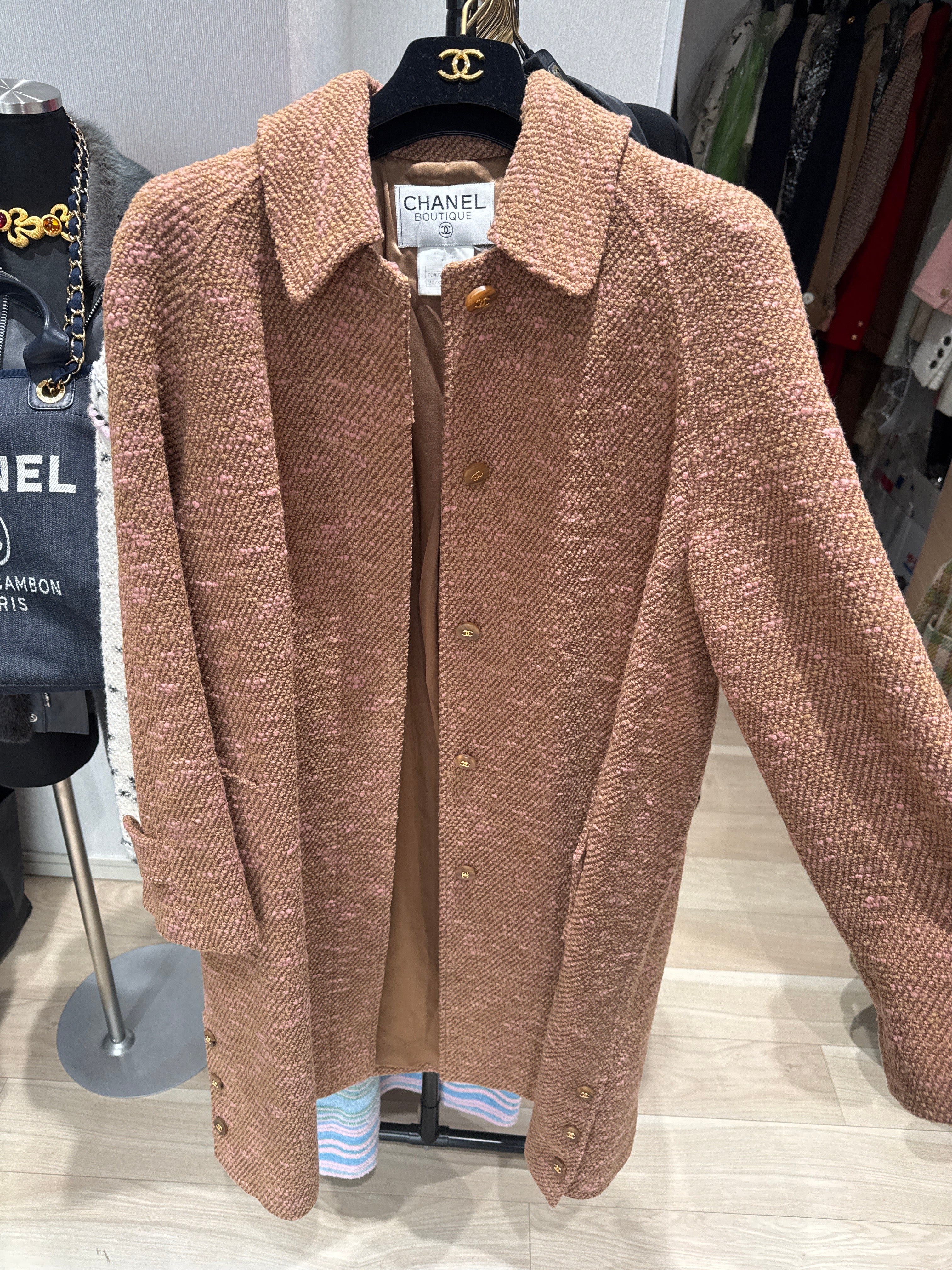 Chanel brown coat