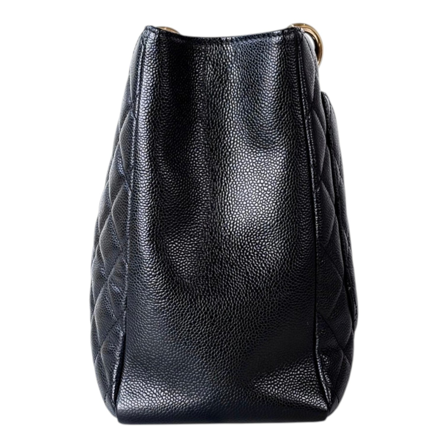 Chanel Tote GST Black Caviar with Gold Hardware