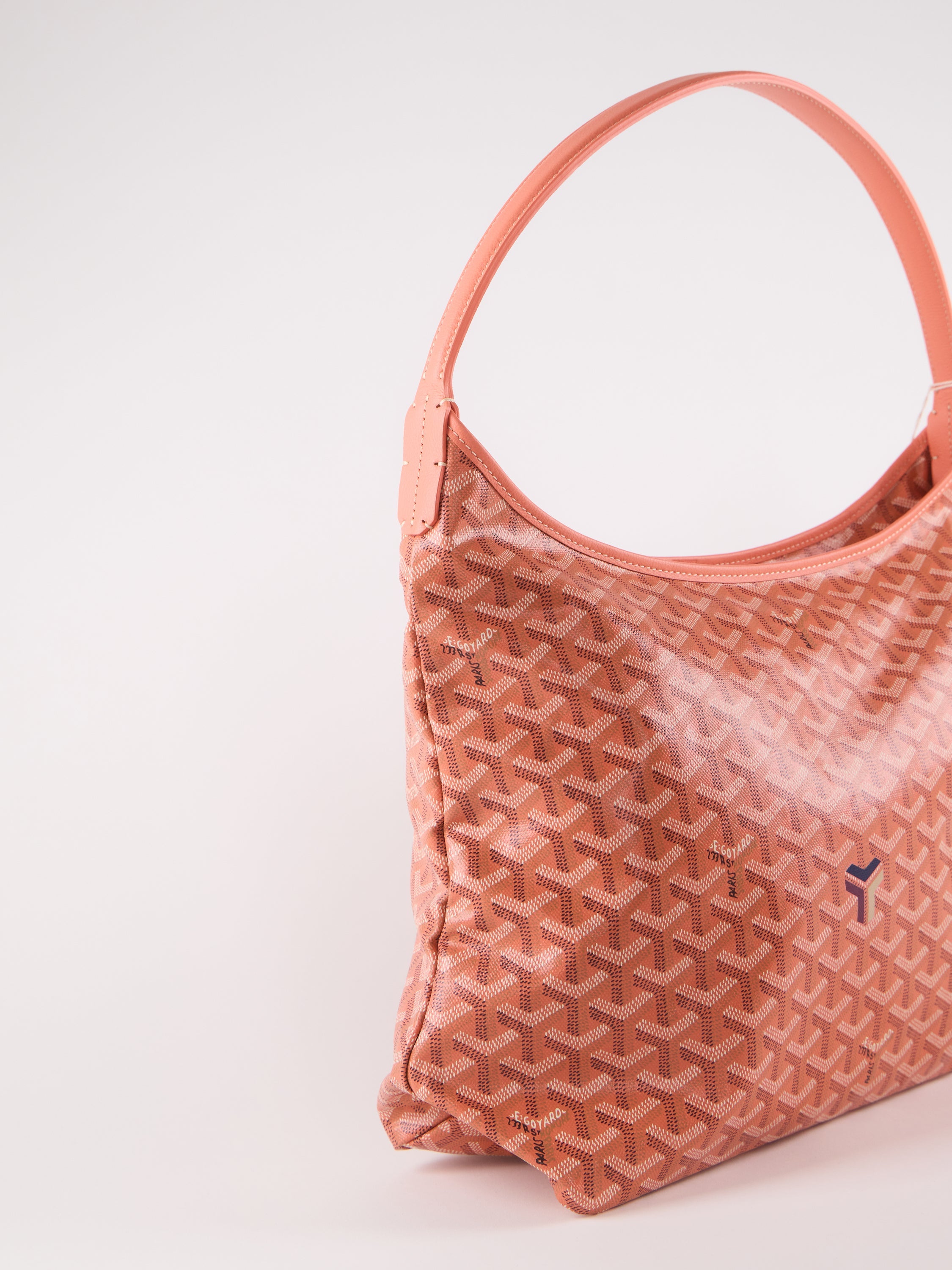 GOYARD Bohème Hobo Bag in Coral