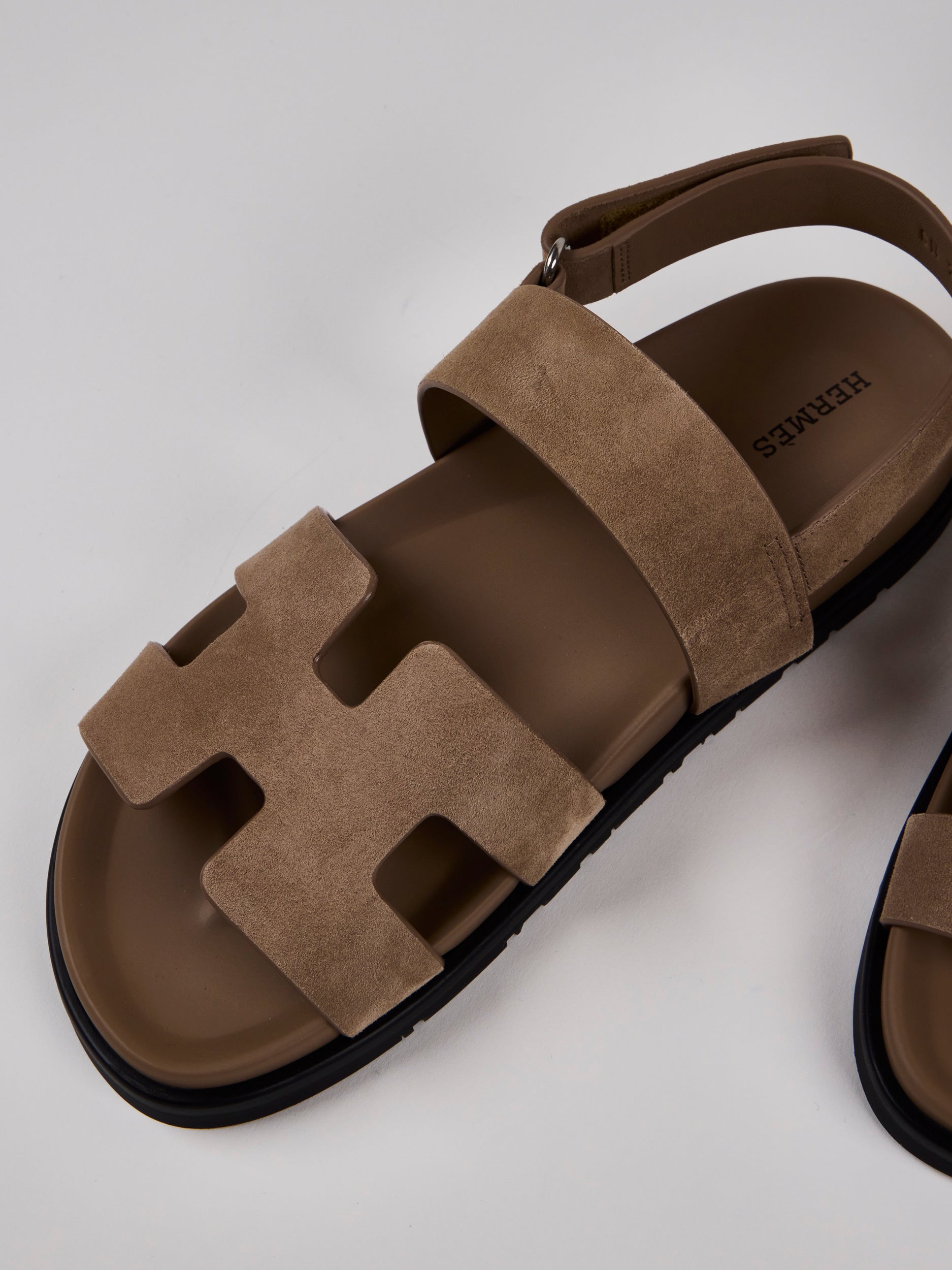 HERMÈS GENIUS SANDAL Beige Sable - Size 39