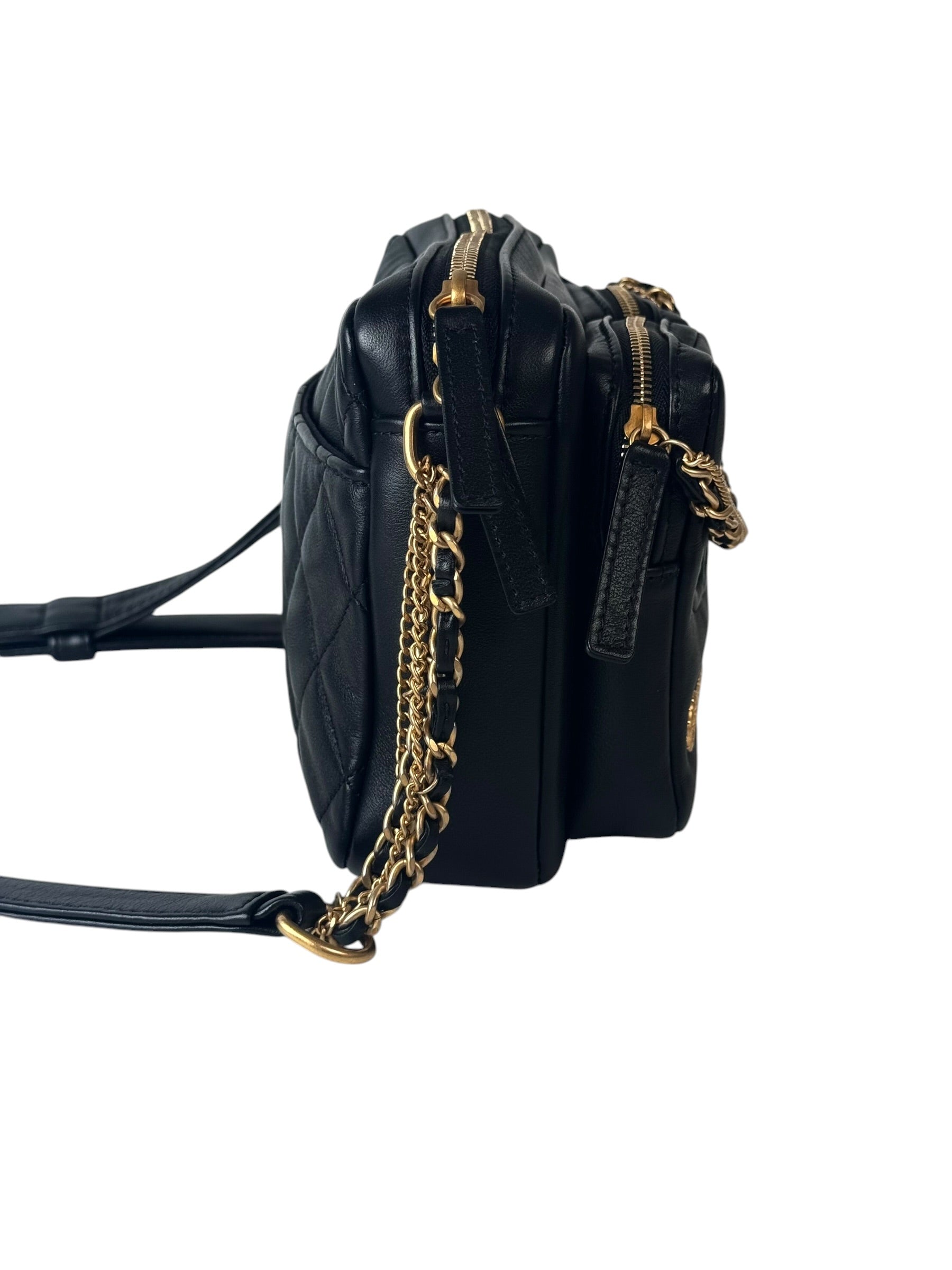 Chanel Black Camera Bag 22C
