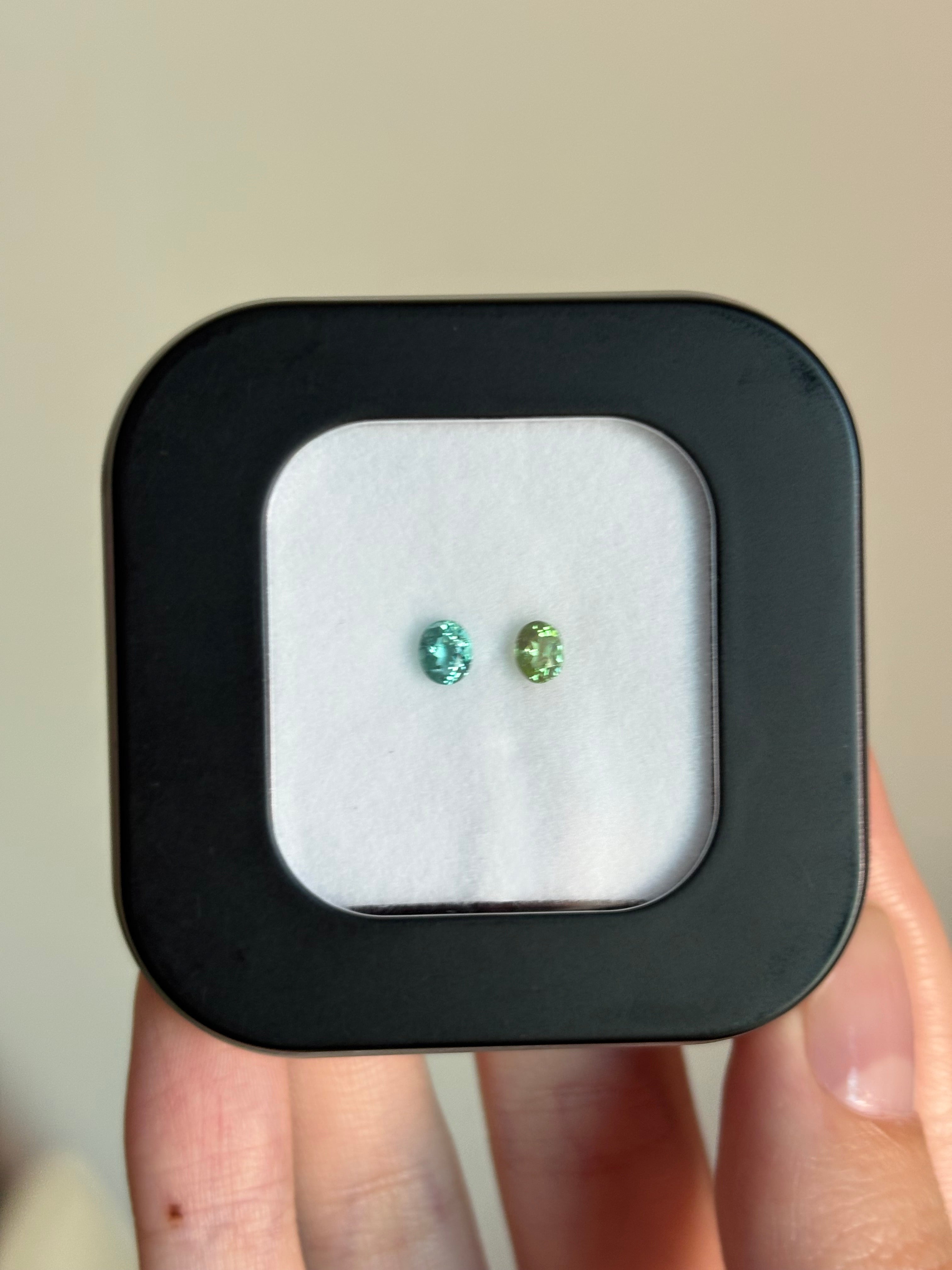 0.56ct Brazil Paraiba (2pcs) DXBCD1735