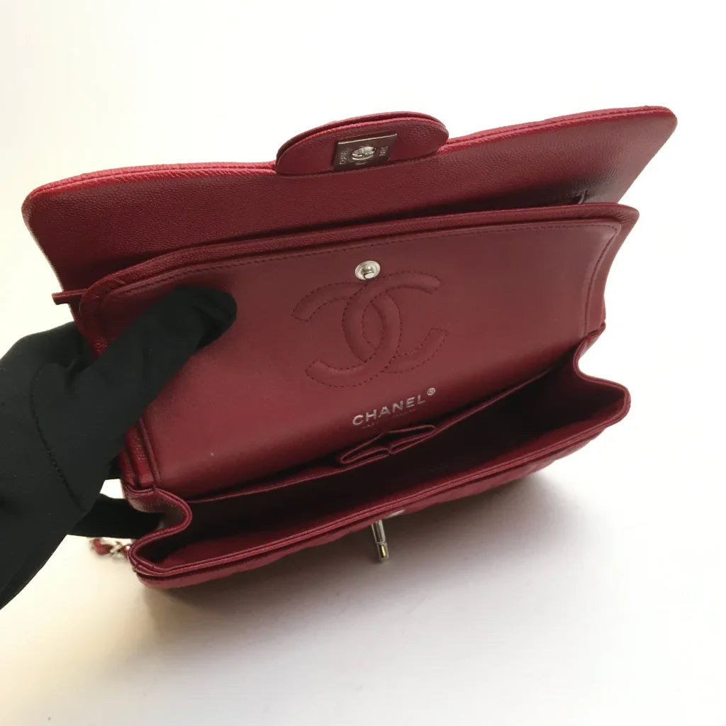 Chanel Classic Flap Small Red Caviar