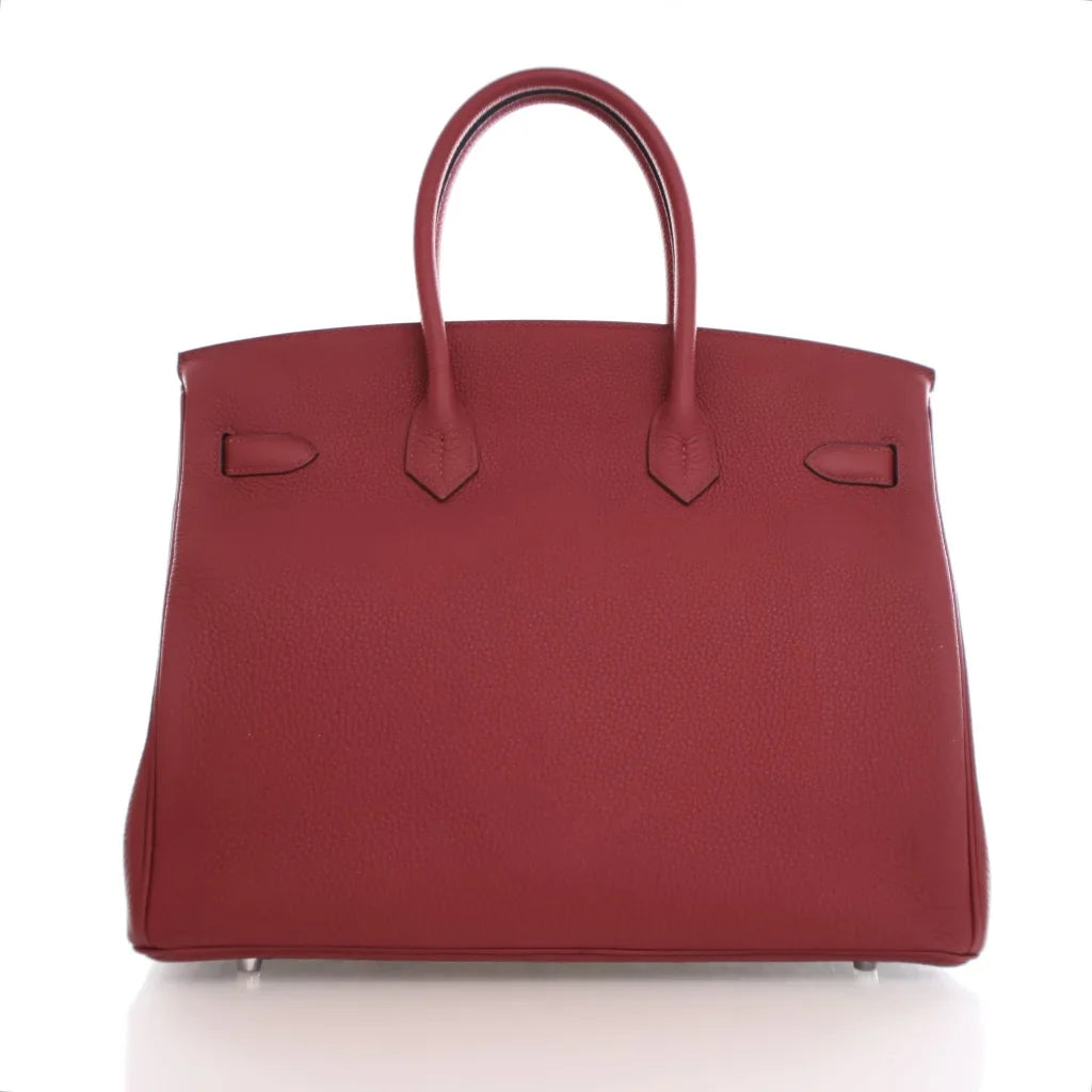 Hermes Birkin 35 Rouge Grenat Togo