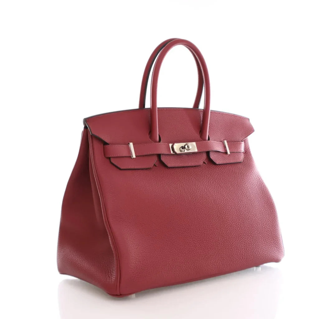 Hermes Birkin 35 Rouge Grenat Togo