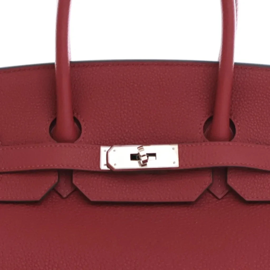 Hermes Birkin 35 Rouge Grenat Togo