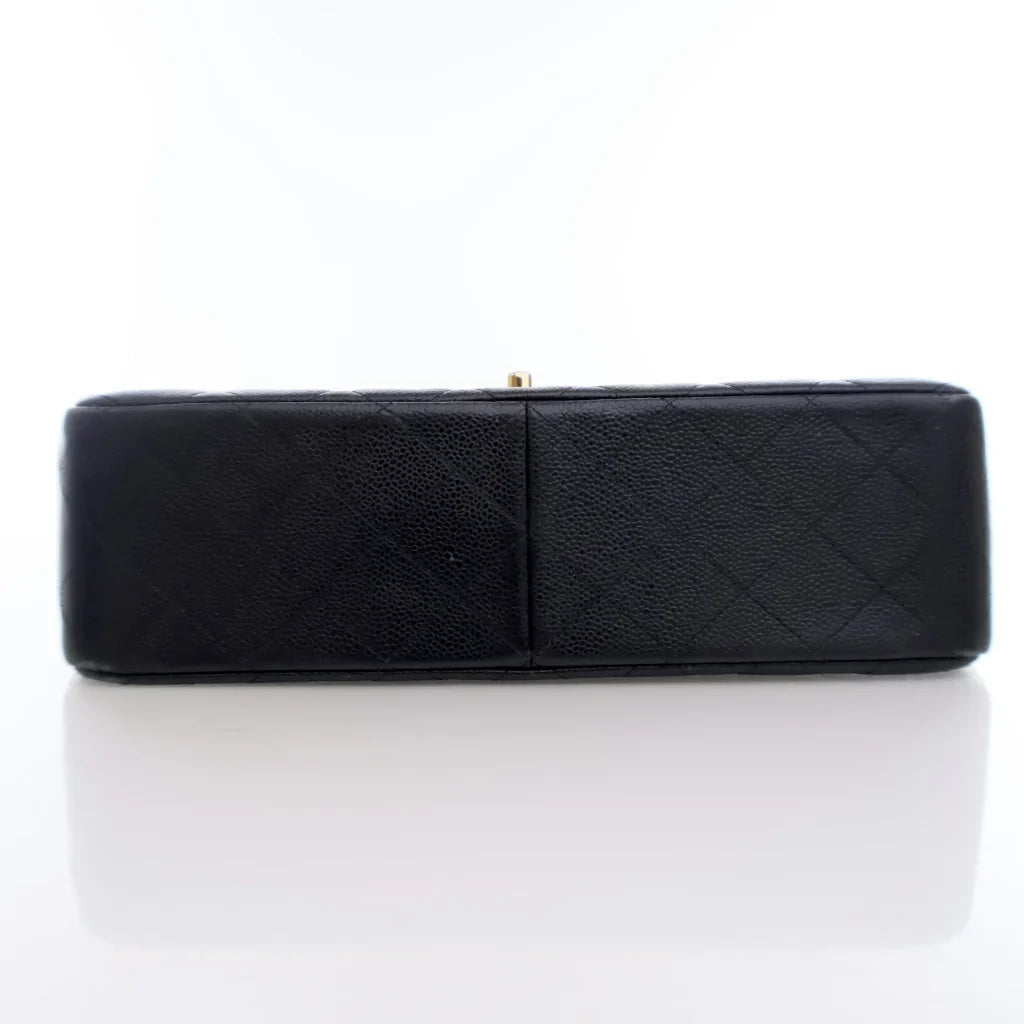 Chanel Classic Flap Jumbo Black Caviar