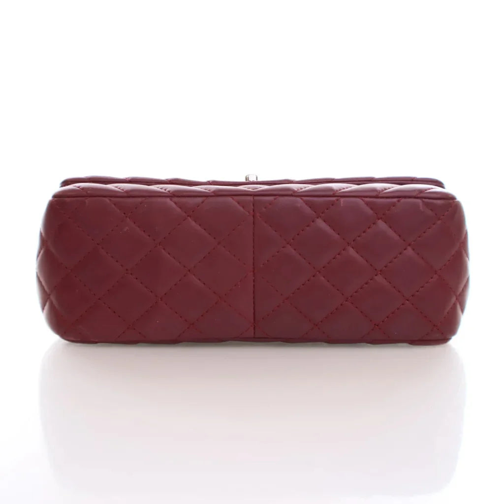 Chanel Chevron Seasonal Flap Red Calfskin