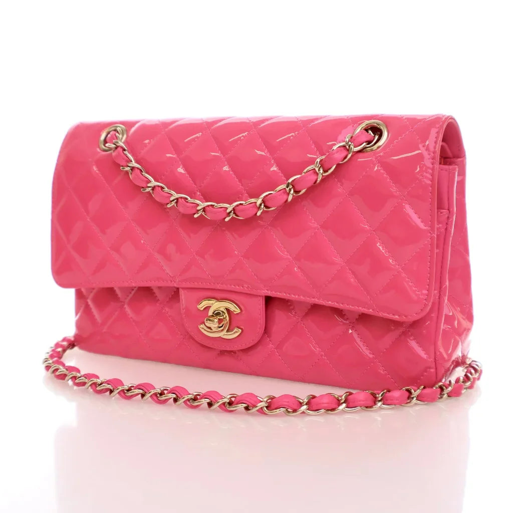 Chanel Classic Flap Medium Pink Patent