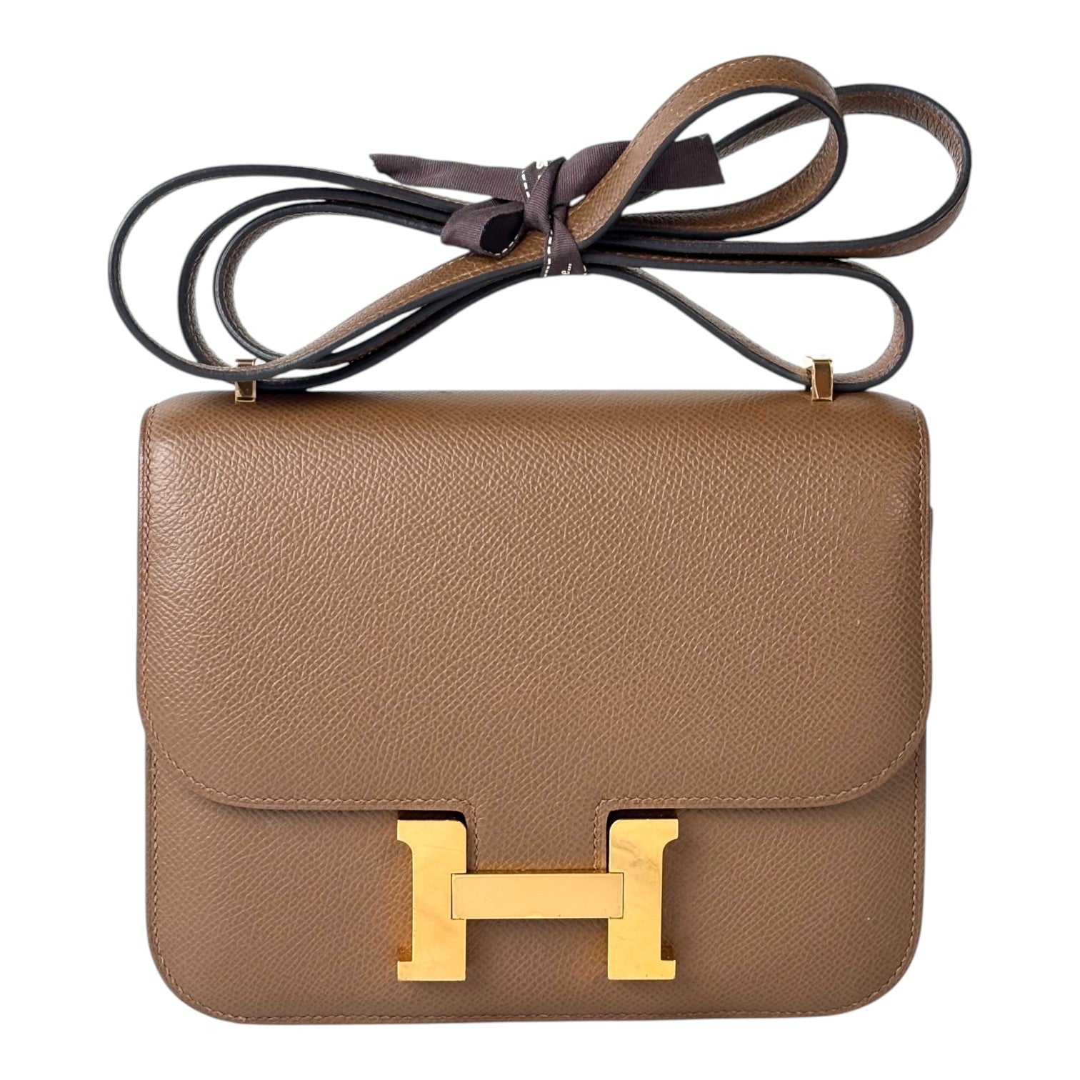 Hermes Constance Mini Bag in Epsom Alezan