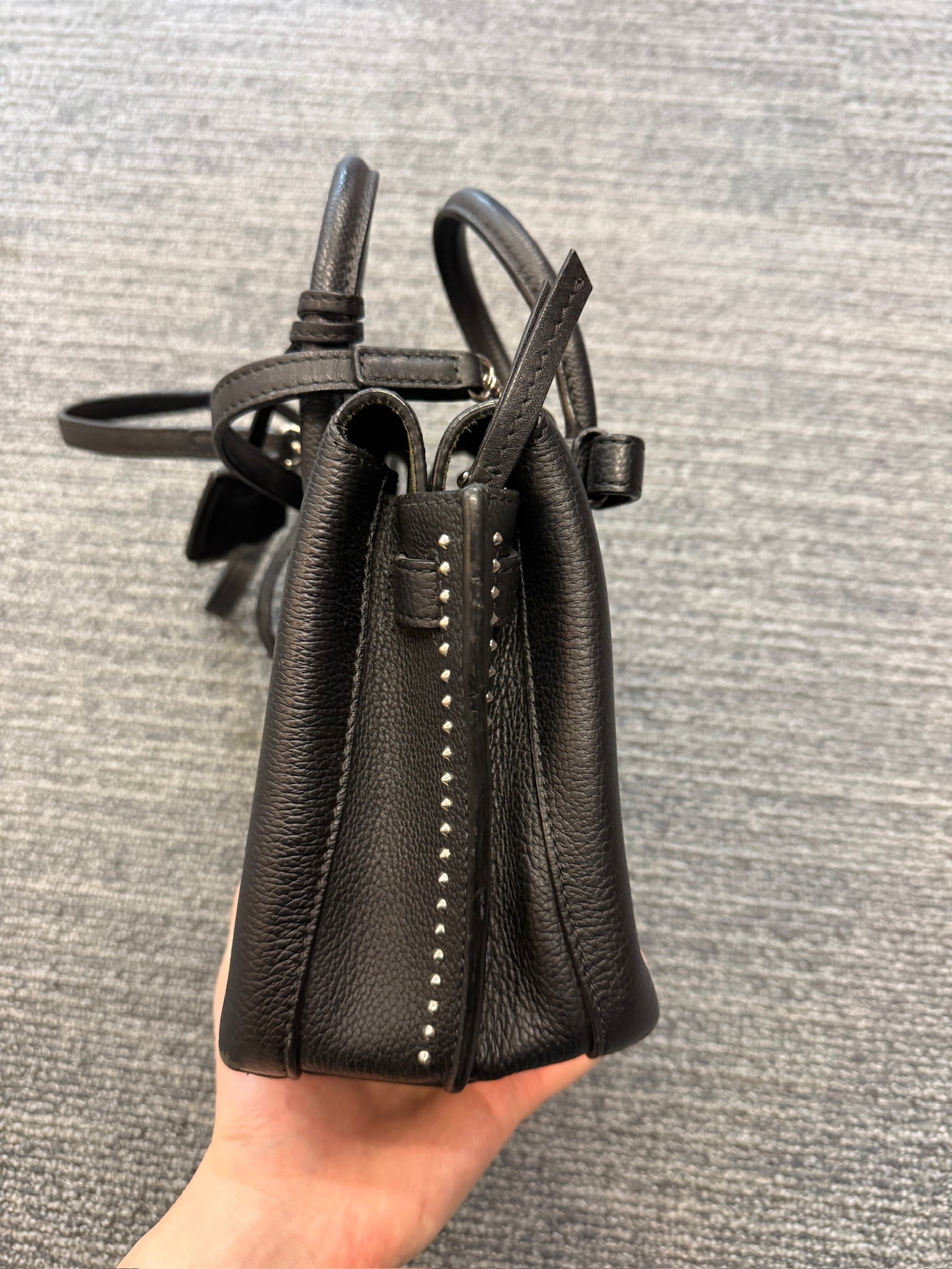 MCM Mini Leather Tote Bag