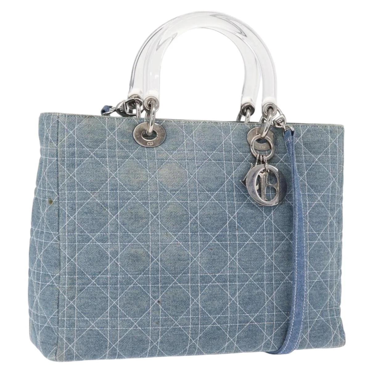Christian Dior Lady Dior Bag Denim Medium ew3fgh2dbe