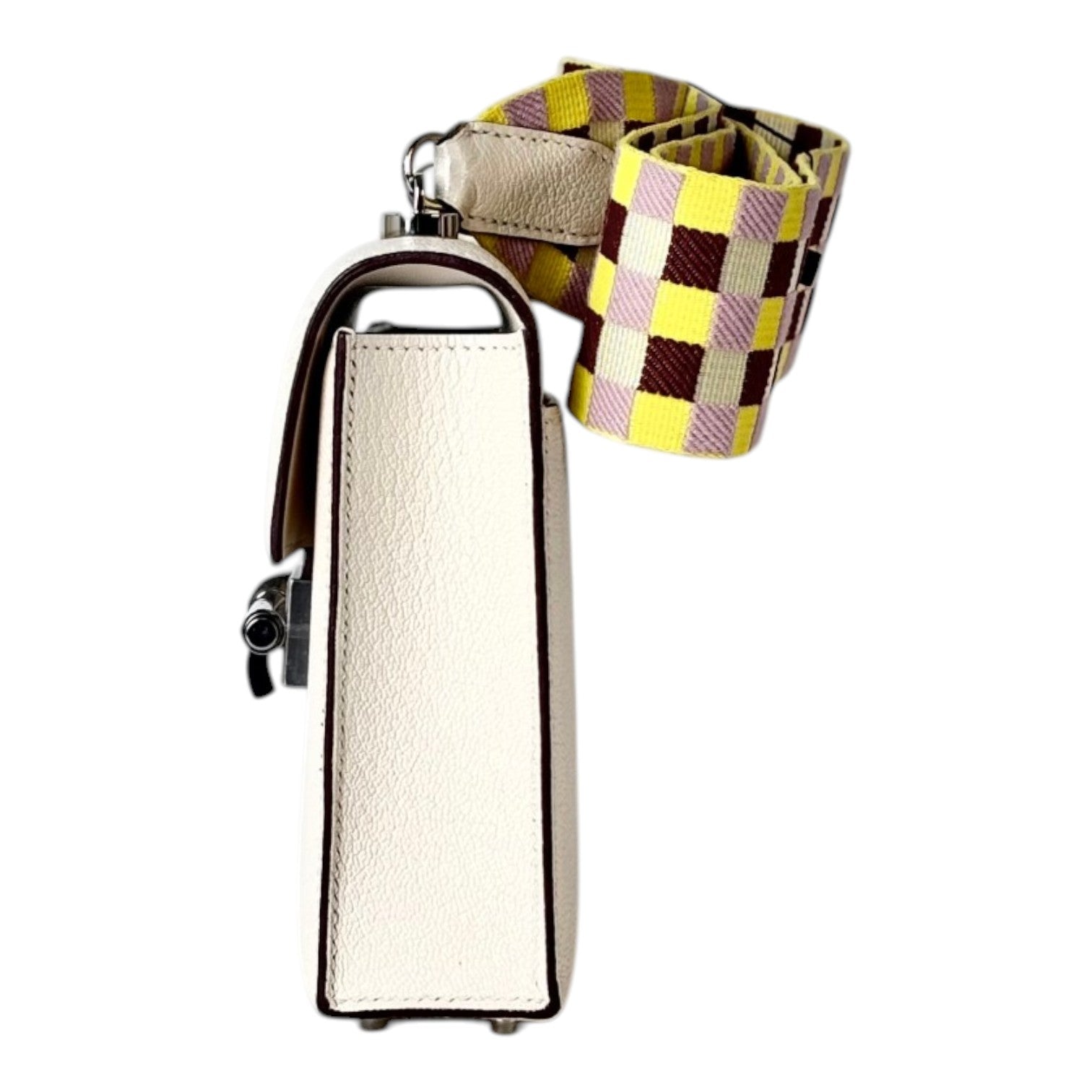 Hermes Mini Verrou 17cm Nata Bag with Limited Edition Strap