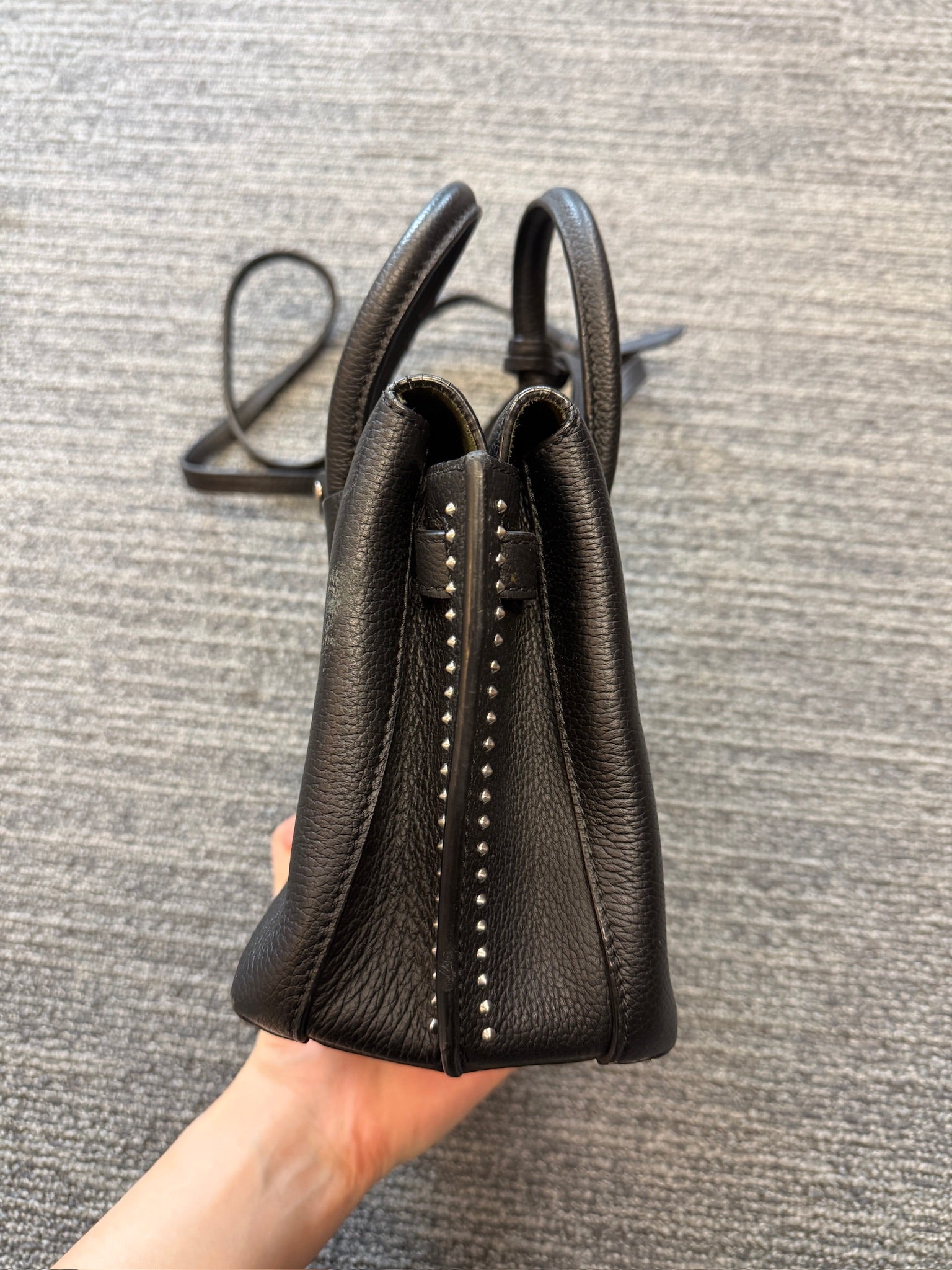 MCM Mini Leather Tote Bag