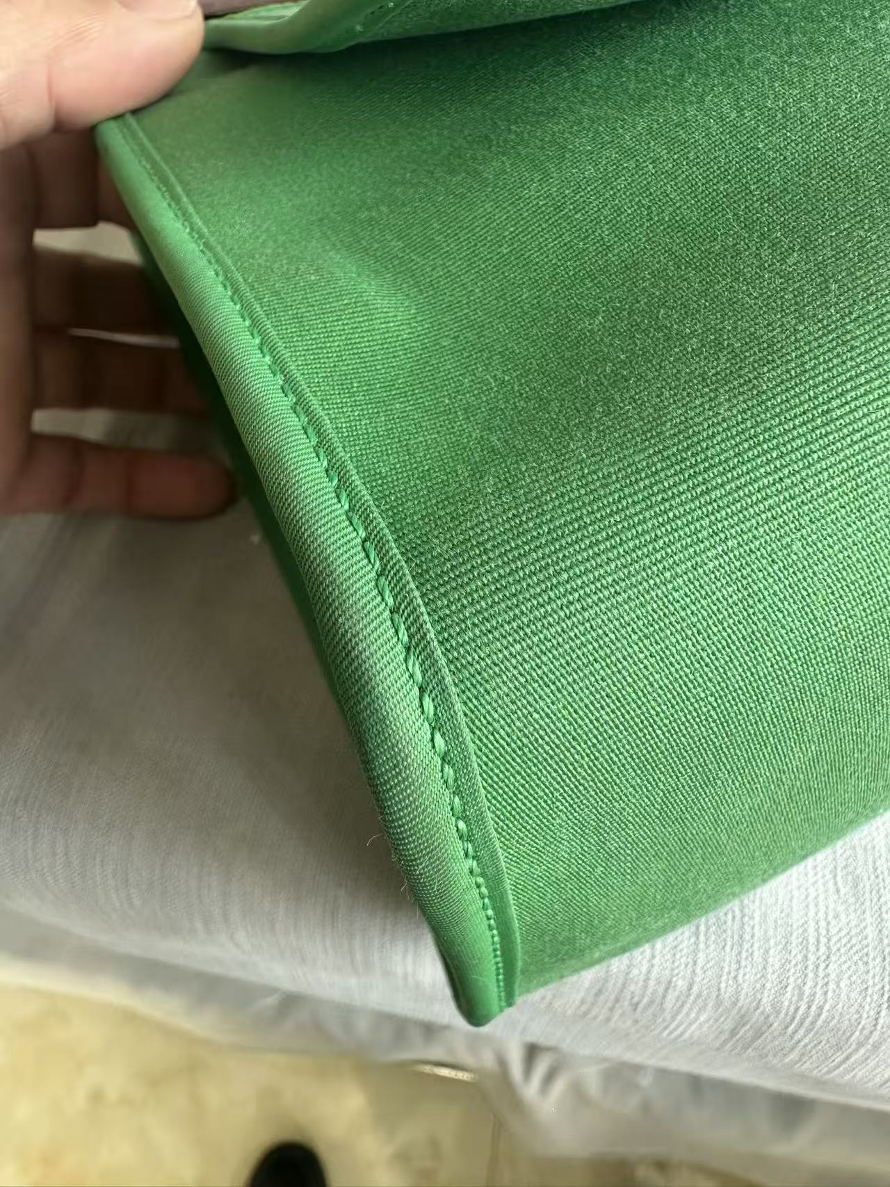 Hermes green herbag31 good condition stamp X