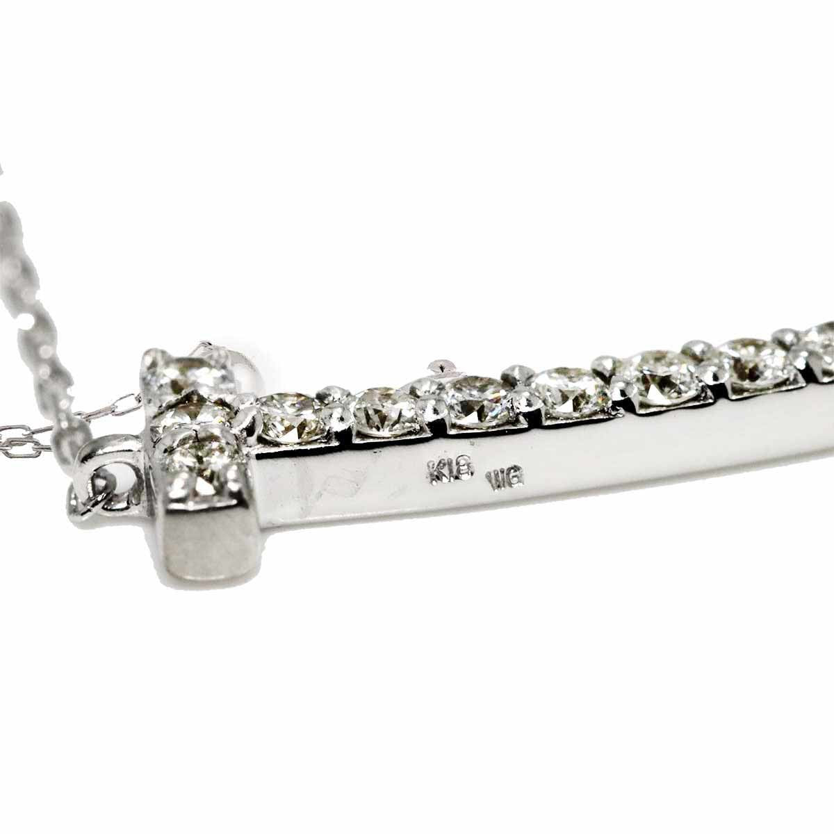 Diamond 0.50ct Necklace 18K WG White Gold 750 903087724