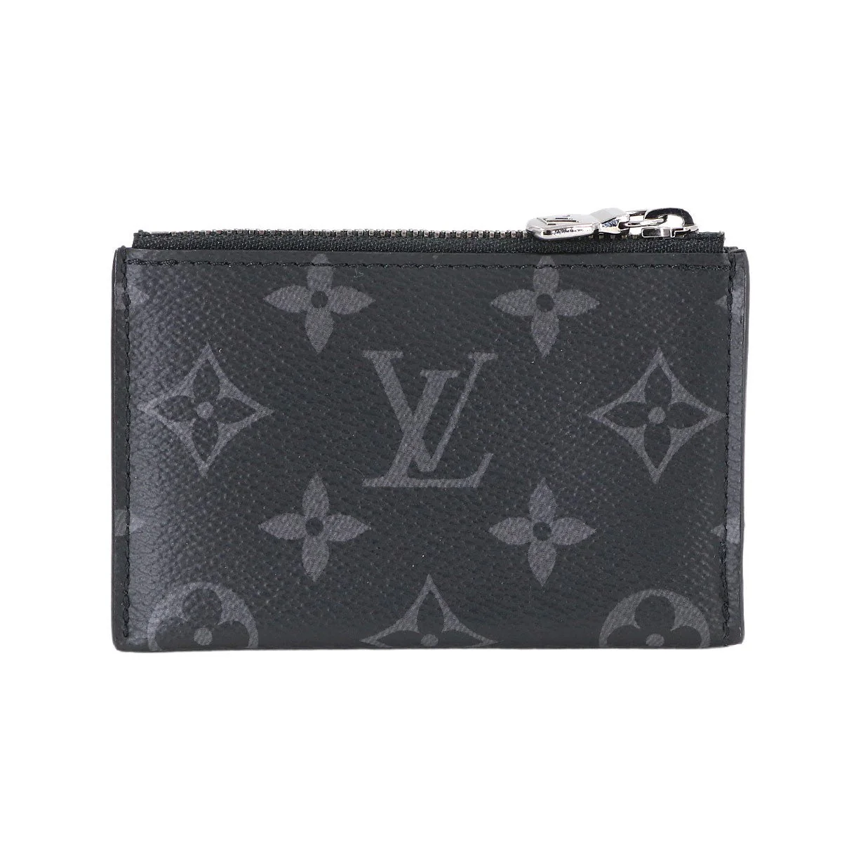 LOUIS VUITTON Monogram Eclipse Coin Card Holder M82253 903151021