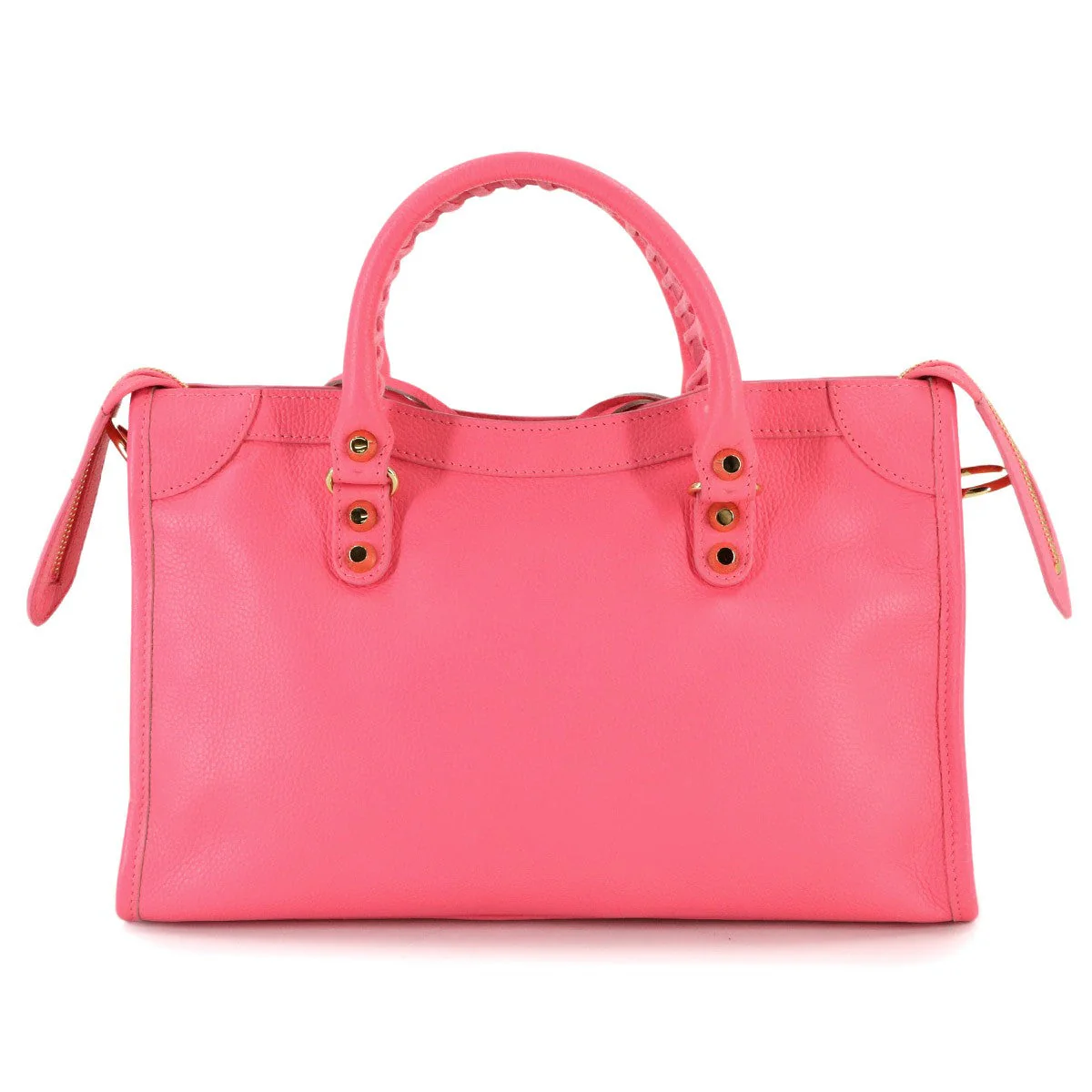 BALENCIAGA Classic City 2way Hand Shoulder Bag 431621 Pink Logos 903142152