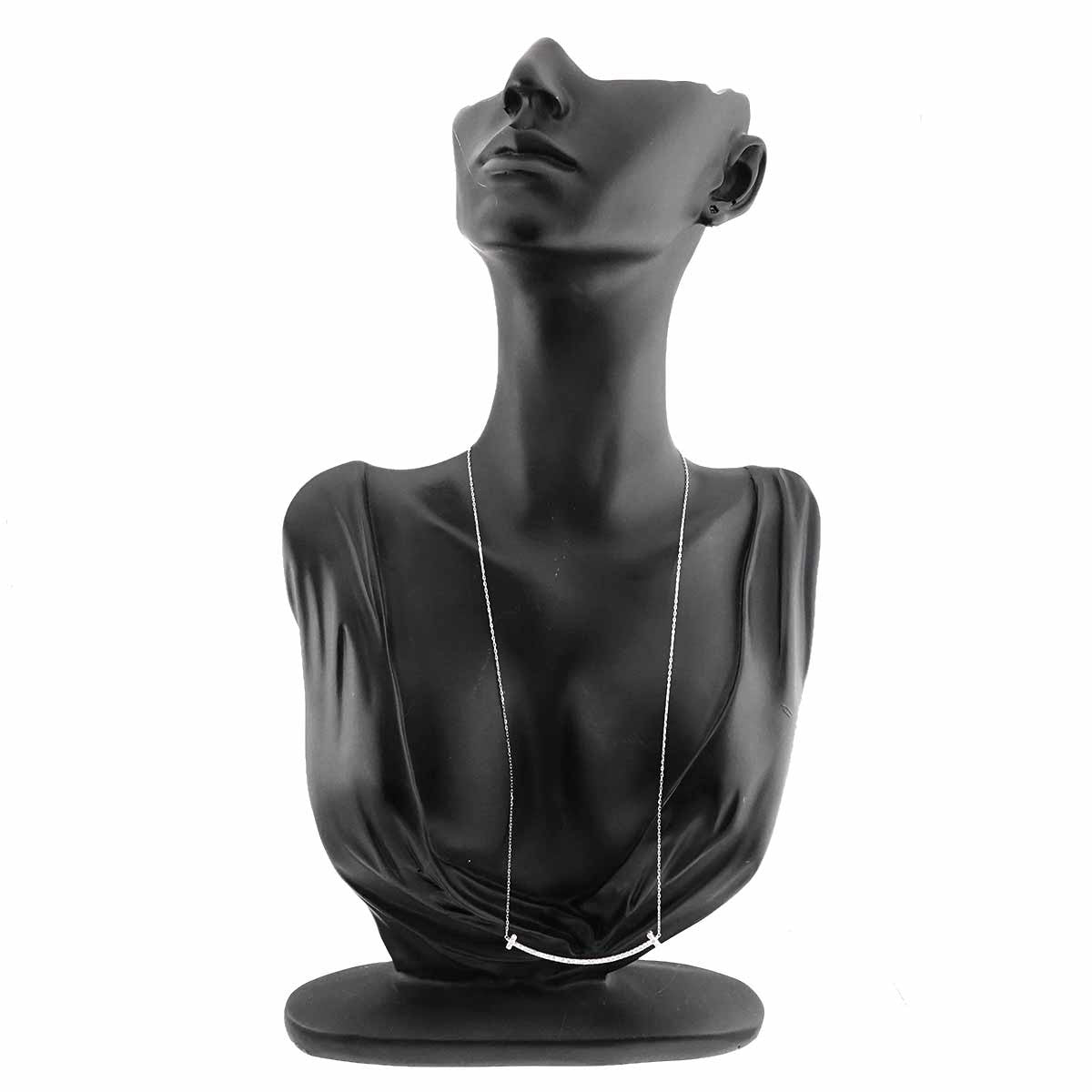 Diamond 0.50ct Necklace 18K WG White Gold 750 903087727