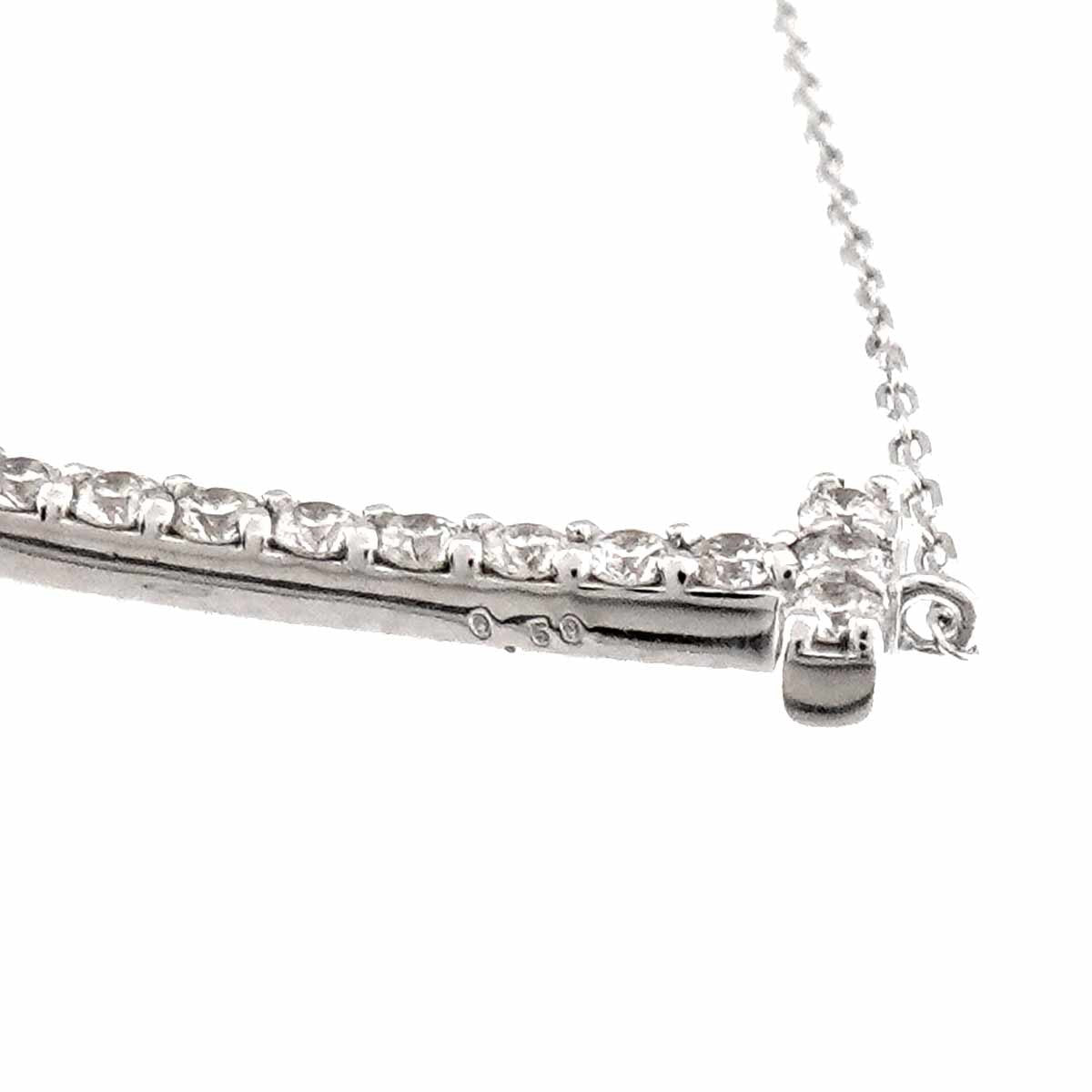 Diamond 0.50ct Necklace 18K WG White Gold 750 903087725