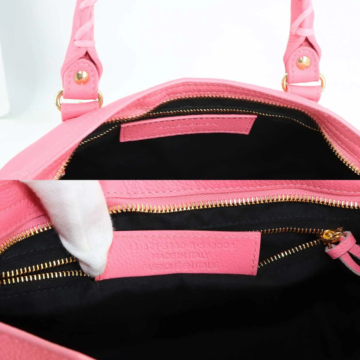 BALENCIAGA Classic City 2way Hand Shoulder Bag 431621 Pink Logos 9031421510