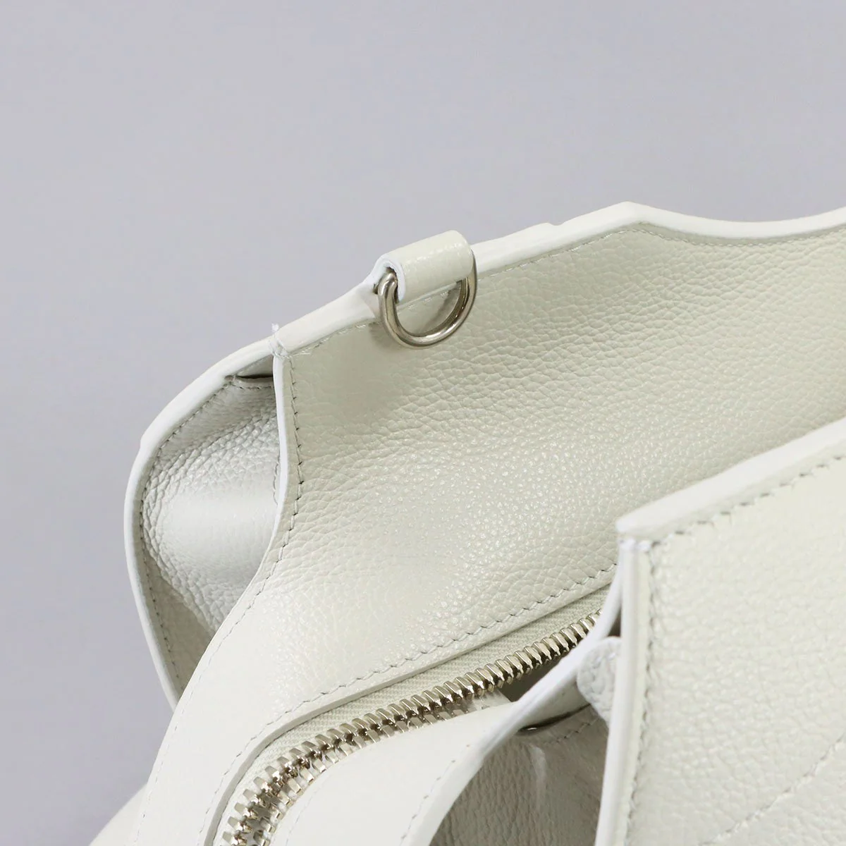 BALENCIAGA Neo Classic City Medium Hand Shoulder Bag 638470 White Purse 903179947