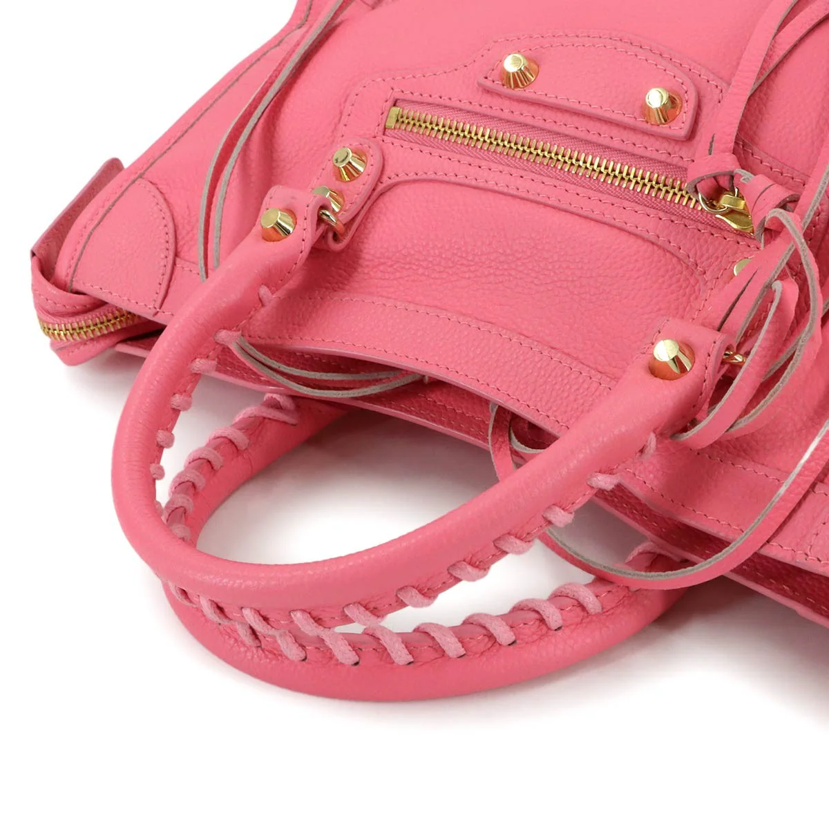 BALENCIAGA Classic City 2way Hand Shoulder Bag 431621 Pink Logos 903142155