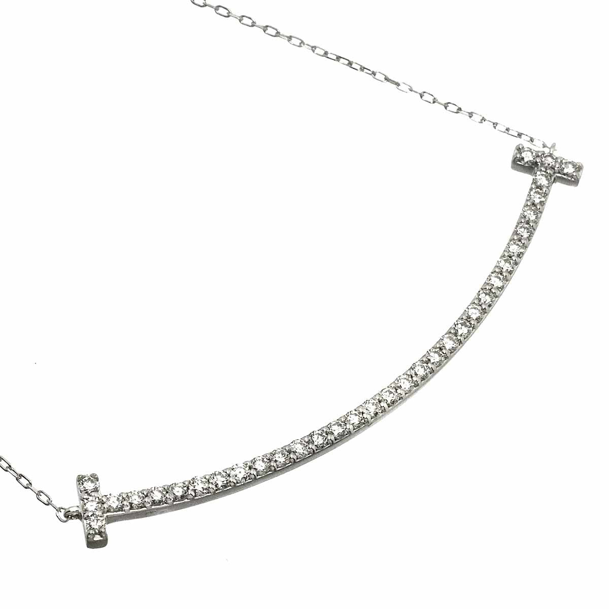 Diamond 0.50ct Necklace 18K WG White Gold 750 903087722