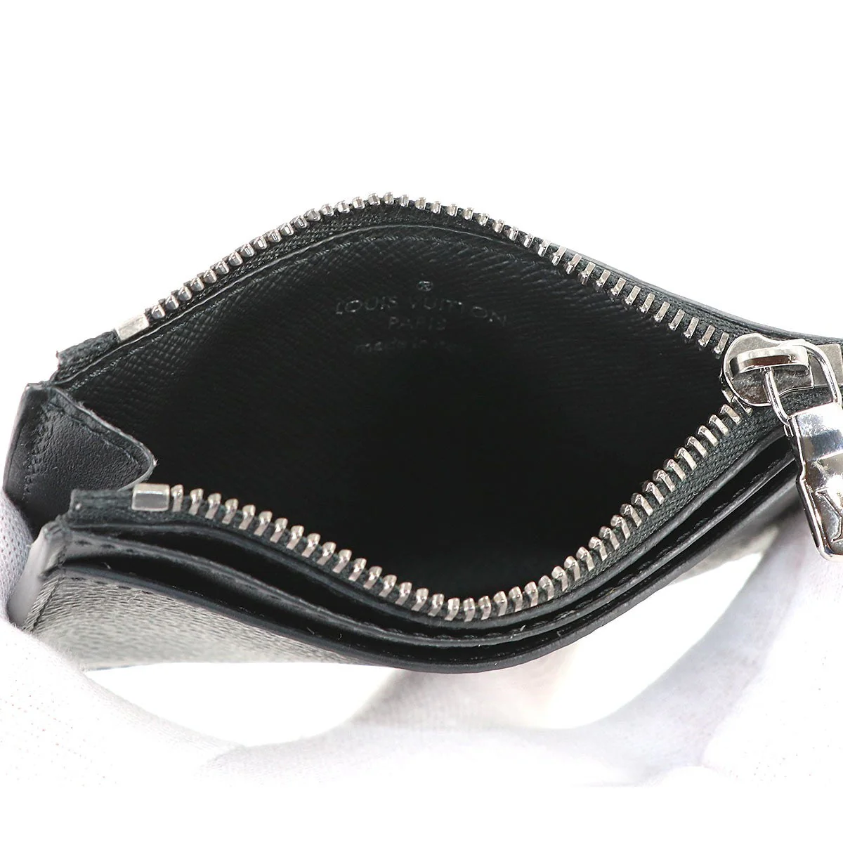 LOUIS VUITTON Monogram Eclipse Coin Card Holder M82253 903151024