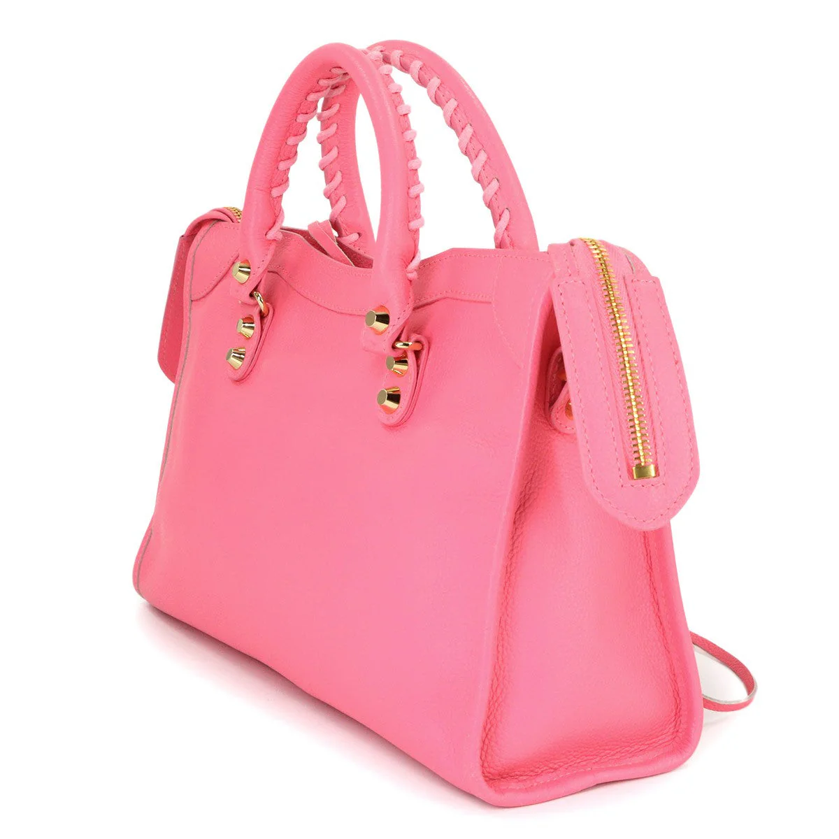 BALENCIAGA Classic City 2way Hand Shoulder Bag 431621 Pink Logos 903142153