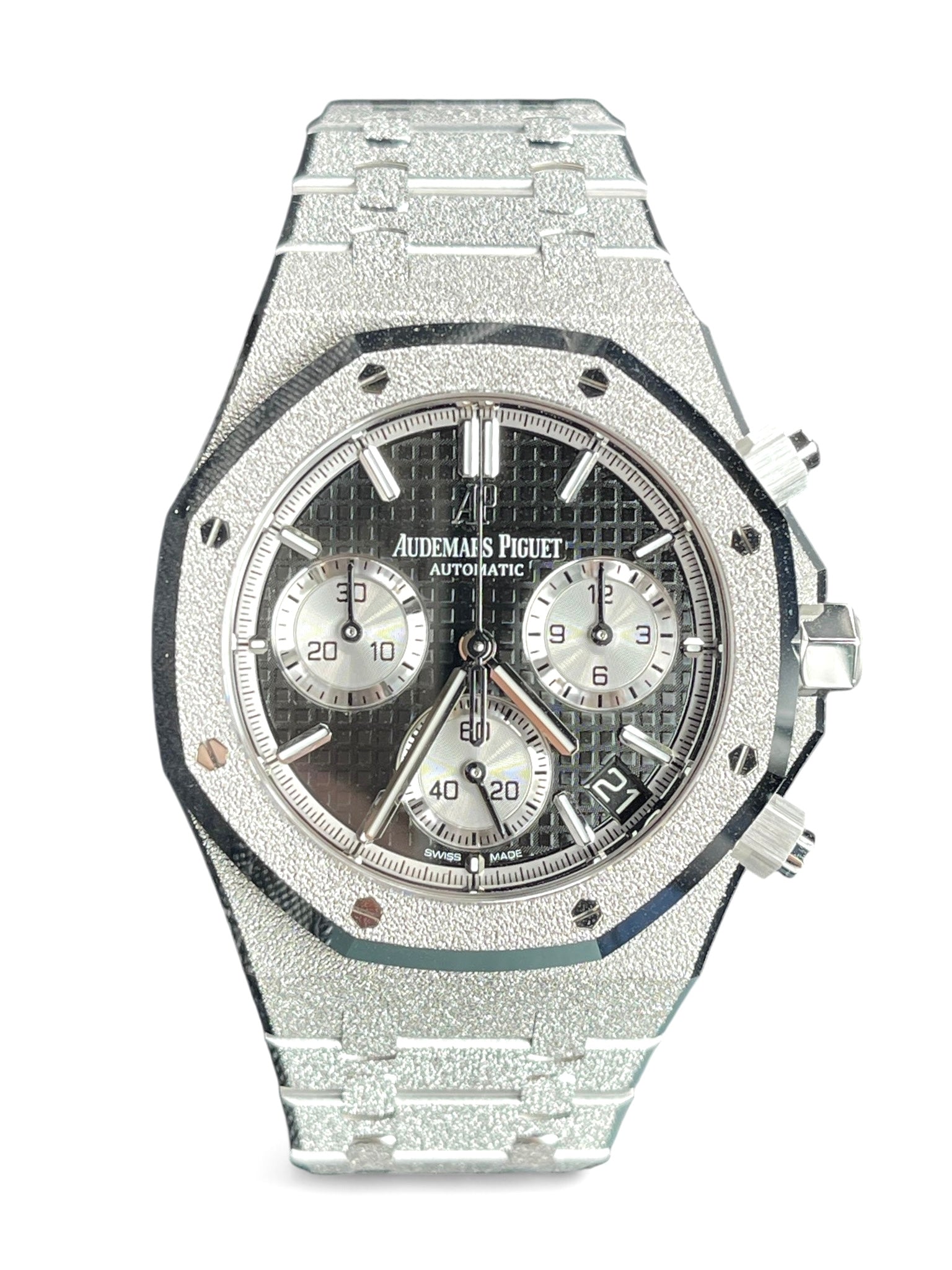 Audemars Piguet Royal Oak 41mm Frosted White Gold Selfwinding Chronograph  SKC1399