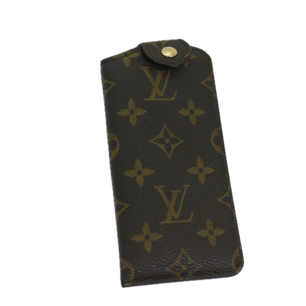 LOUIS VUITTON Monogram Etui Lunette PM Glasses Case M66545 LV Auth 69203