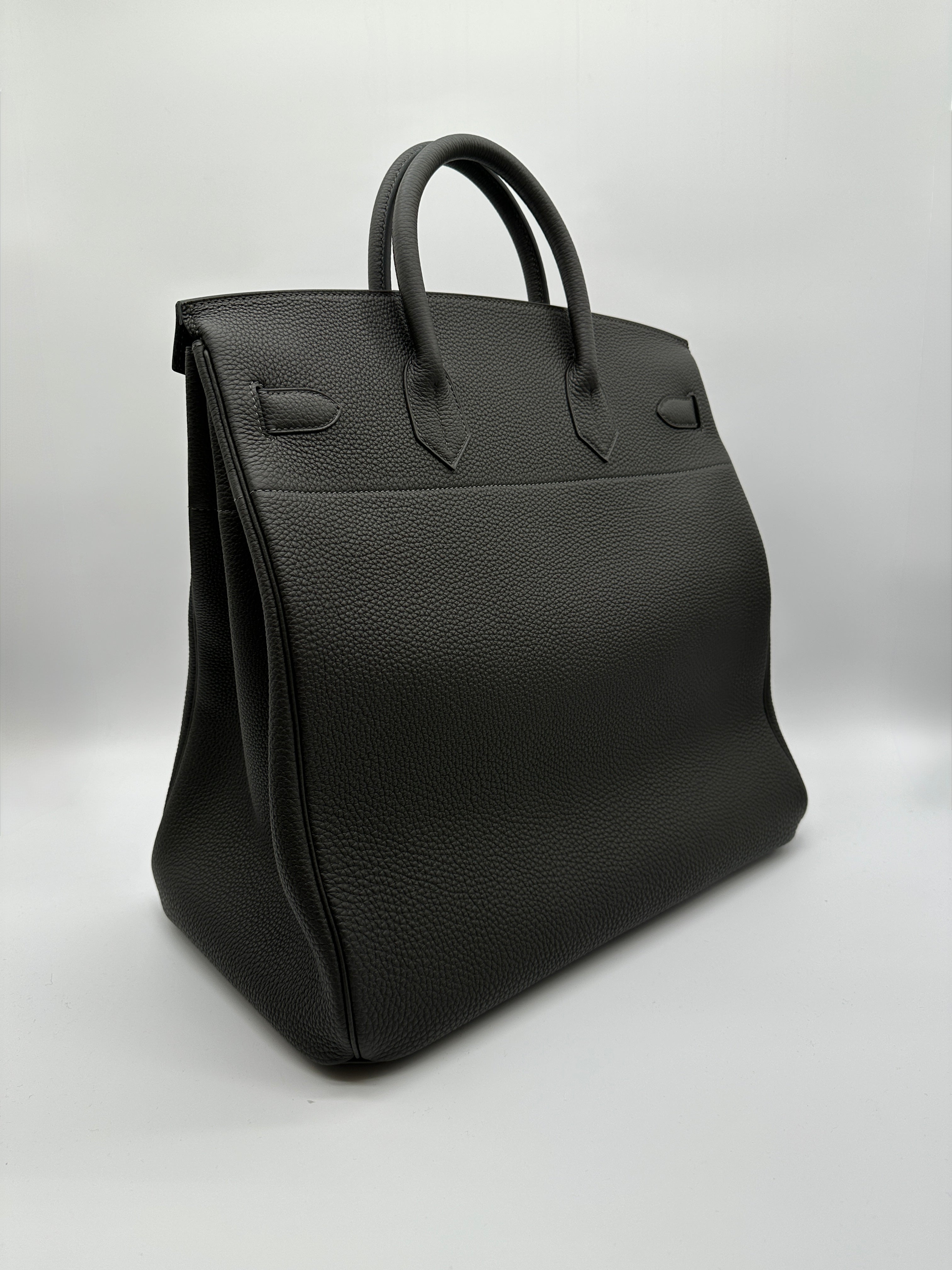 Hermès Haut à Courroies Dark Bronze Togo 40 Palladium Hardware