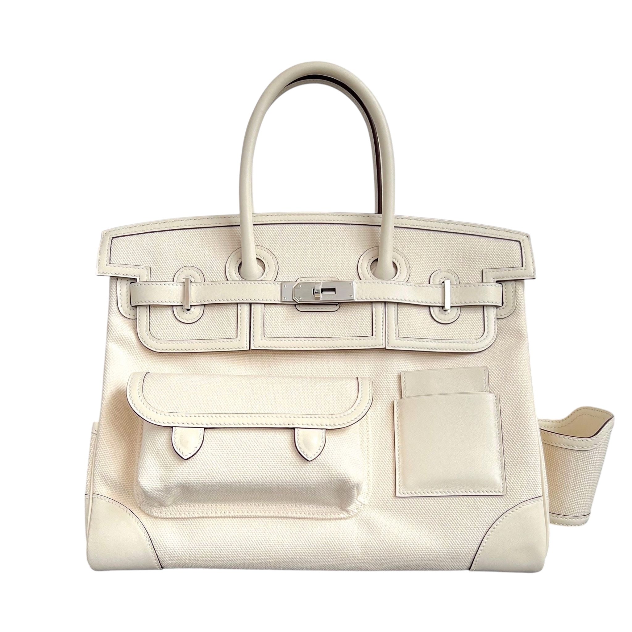 Hermes Cargo Birkin 35 Nata PHW