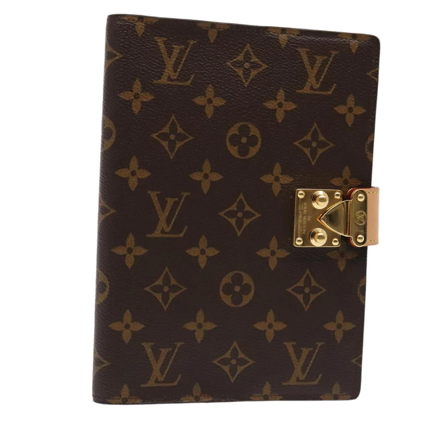 LOUIS VUITTON Monogram Quverture Carnepole Day Planner Cover GI0238 Auth 85661